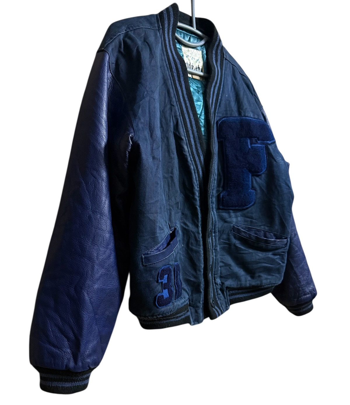 Vintage × Wilsons Leather Vintage Jacket Varcity Leather FANCY BALL Size US M / EU 48-50 / 2 - 4 Thumbnail