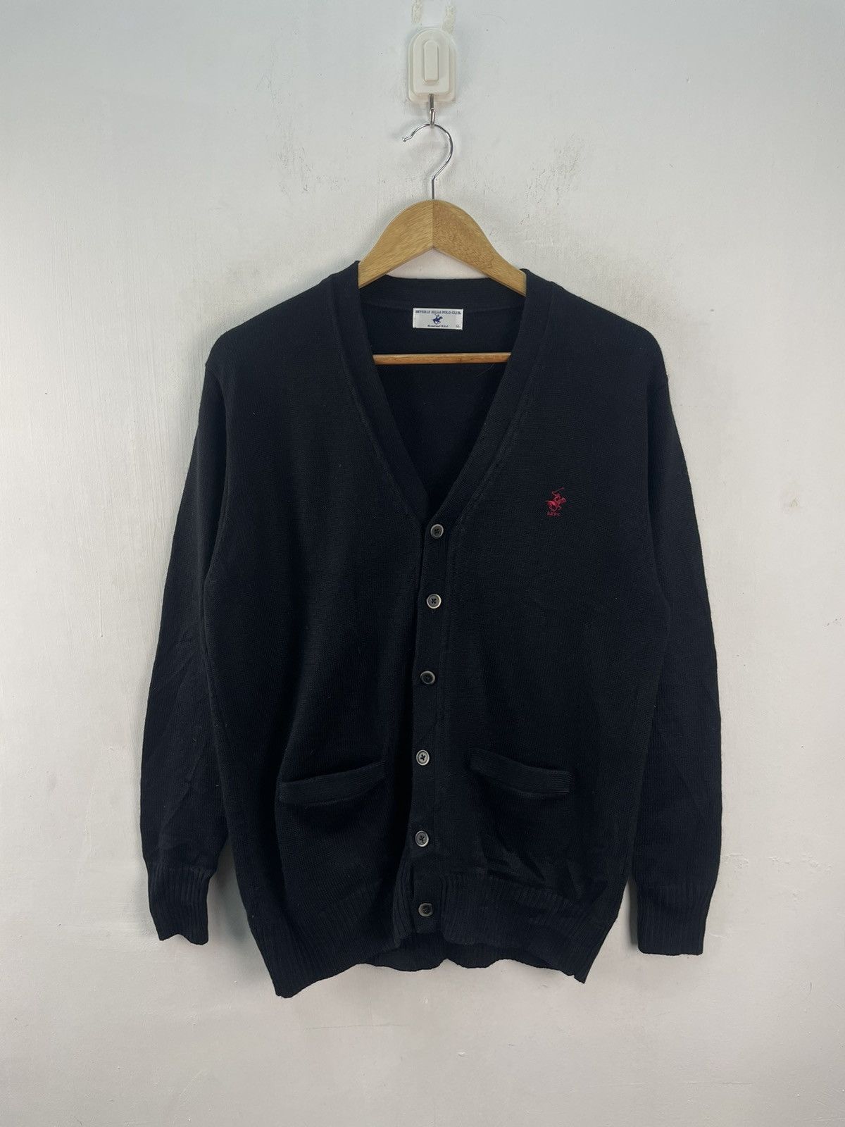 Beverly Hills Polo Club × Vintage Vintage Beverly Hills Polo Club Cardigan Jacket Size US L / EU 52-54 / 3 - 3 Thumbnail