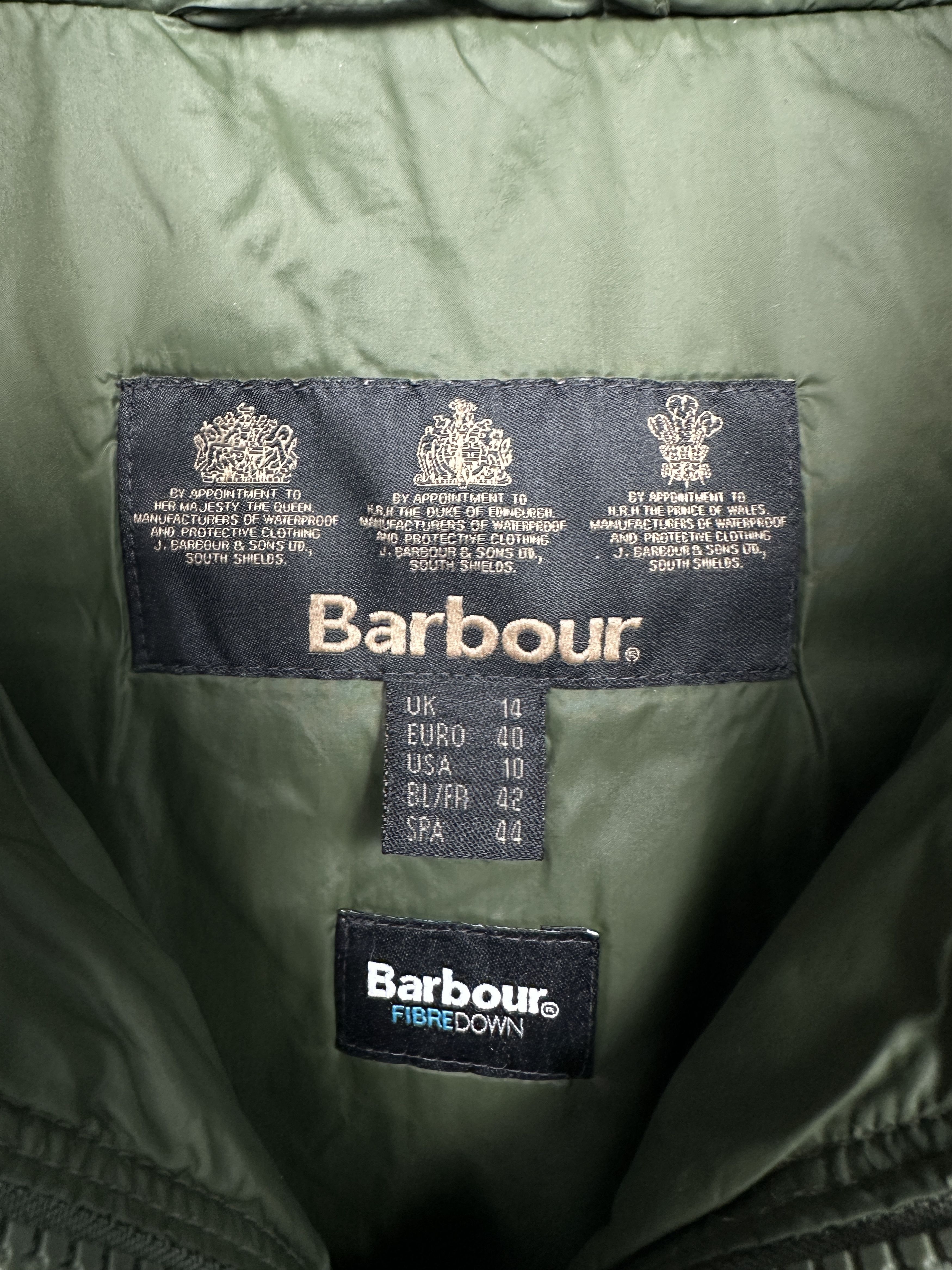 Barbour Barbour Womens Shaw Quilted Puffer Jacket Size L / US 10 / IT 46 - 3 Thumbnail