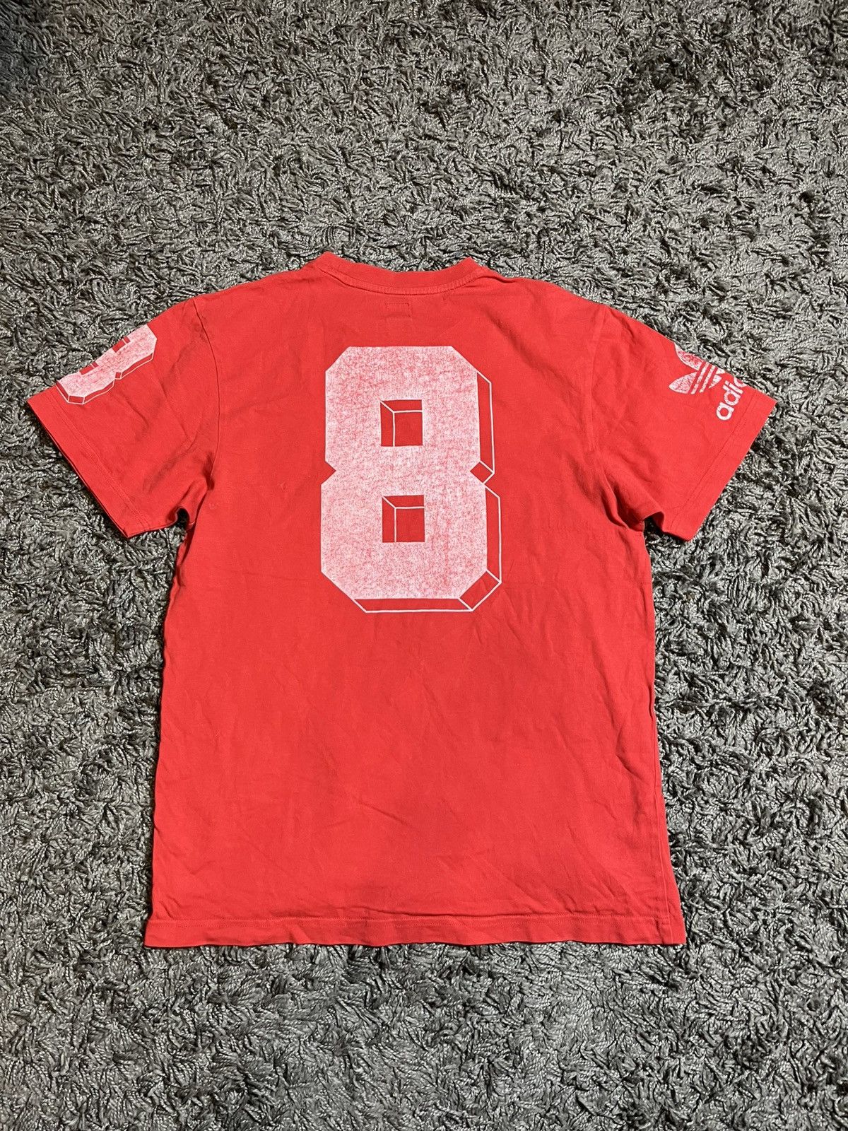 Adidas ADIDAS BAYERN MUNCHEN #8 NEW REISSUE COTTON T-SHIRT Size US M / EU 48-50 / 2 - 6 Thumbnail