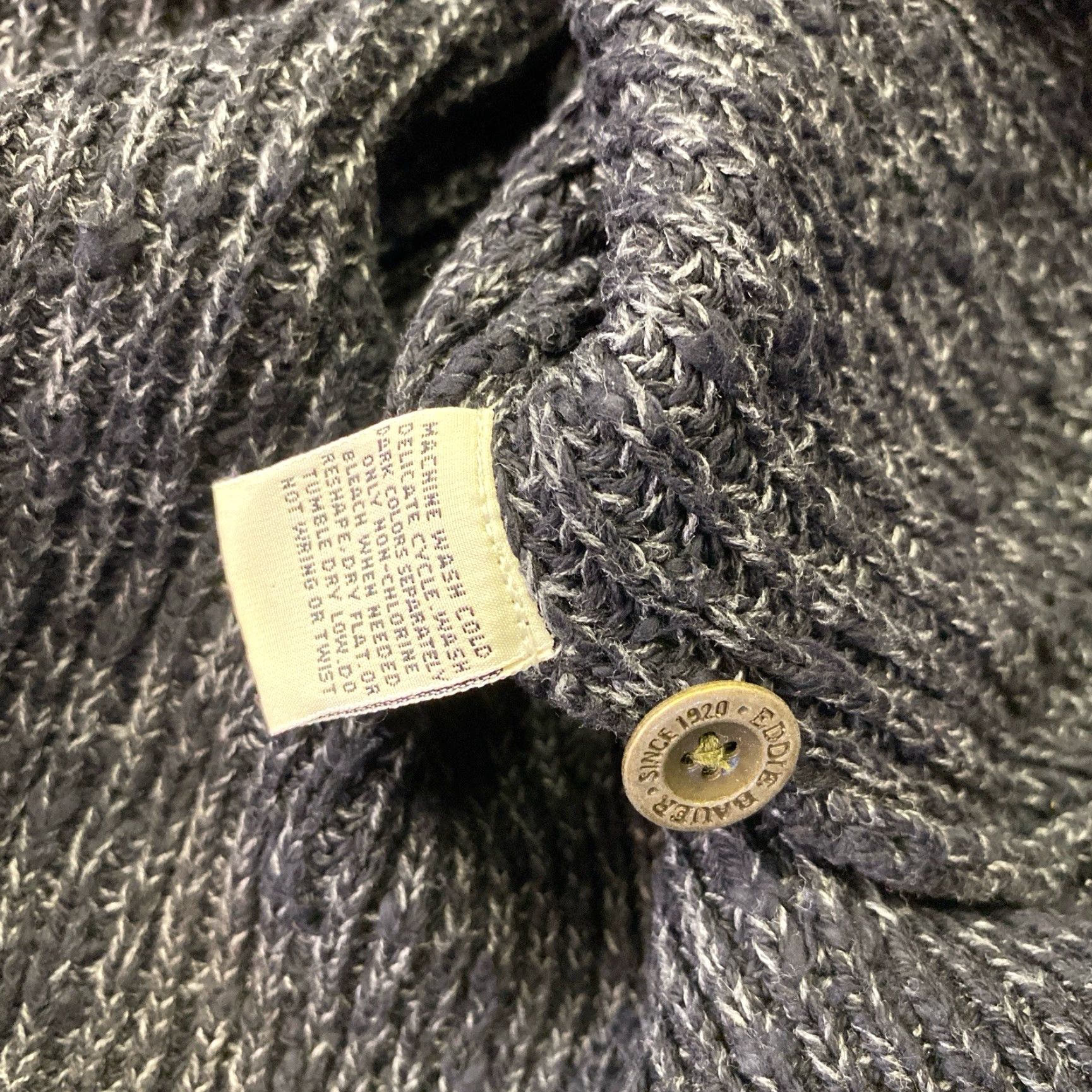 Eddie Bauer VINTAGE Eddie Bauer Cotton Henley Sweater XL Gray Mens Casual Knit Shirt Size US XL / EU 56 / 4 - 5 Thumbnail