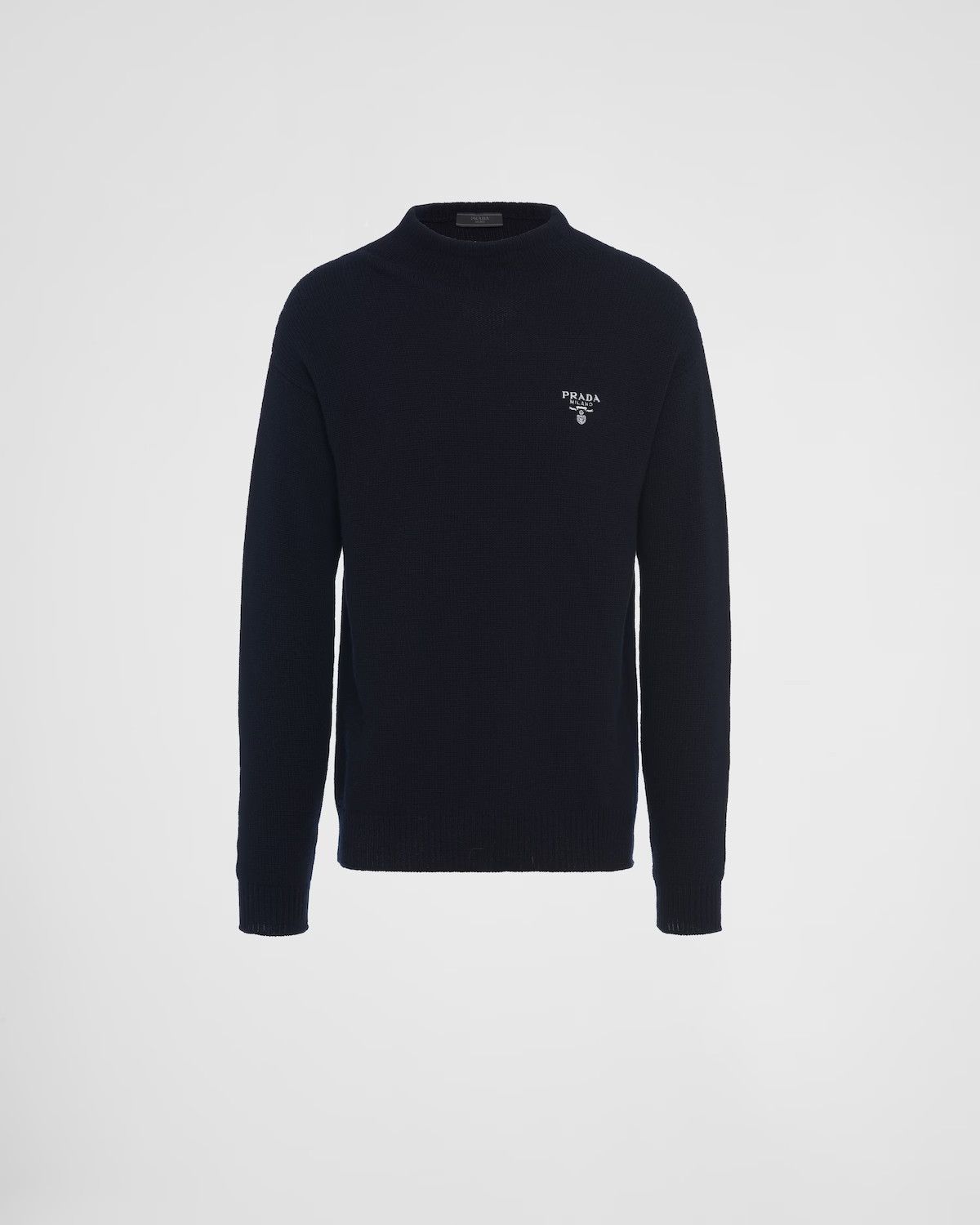 PRADA SWEATER ZIP WOOL KNITTED LOGO UMR532_11PH_F0008_S_222