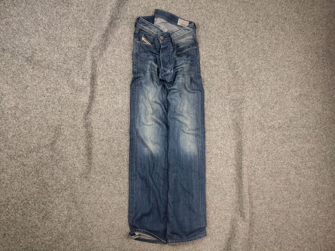Vintage Diesel larkee Faded denim Y2k Straight cut jeans LGB