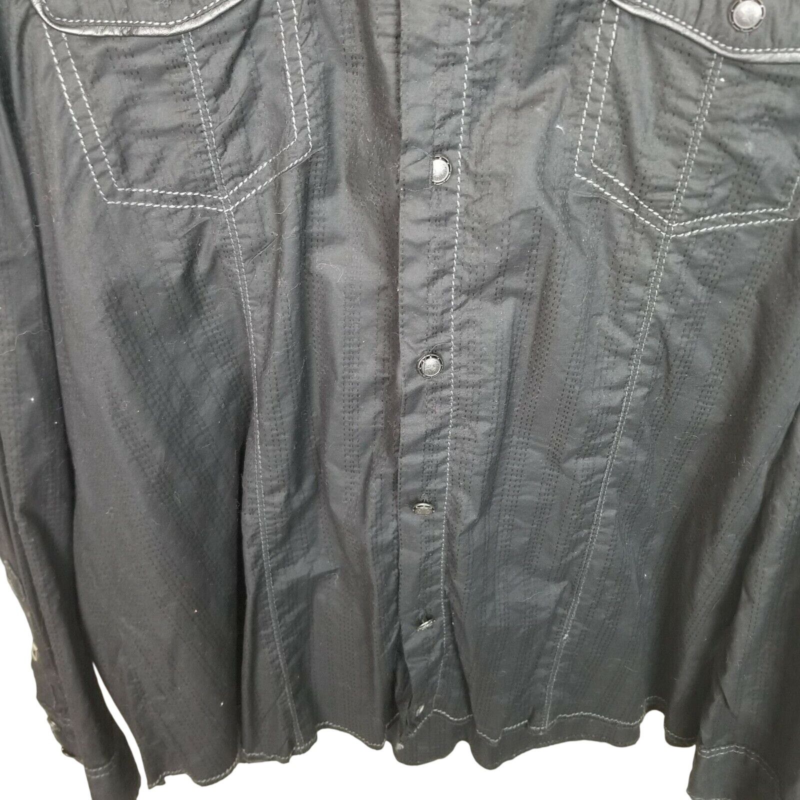 Buckle Black Buckle Black Label Mens Embroidered Shirt Size XXL Athletic Size US XXL / EU 58 / 5 - 2 Thumbnail