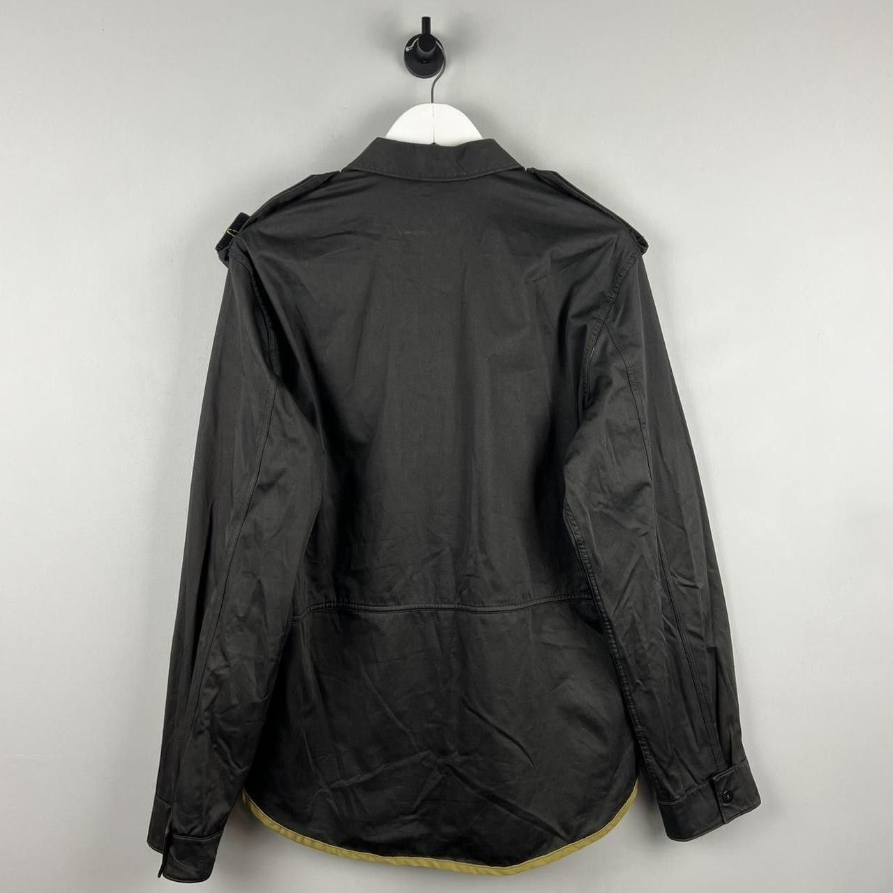 Stone Island Stone Island Raso Floccato Over Shirt Size US L / EU 52-54 / 3 - 2 Thumbnail