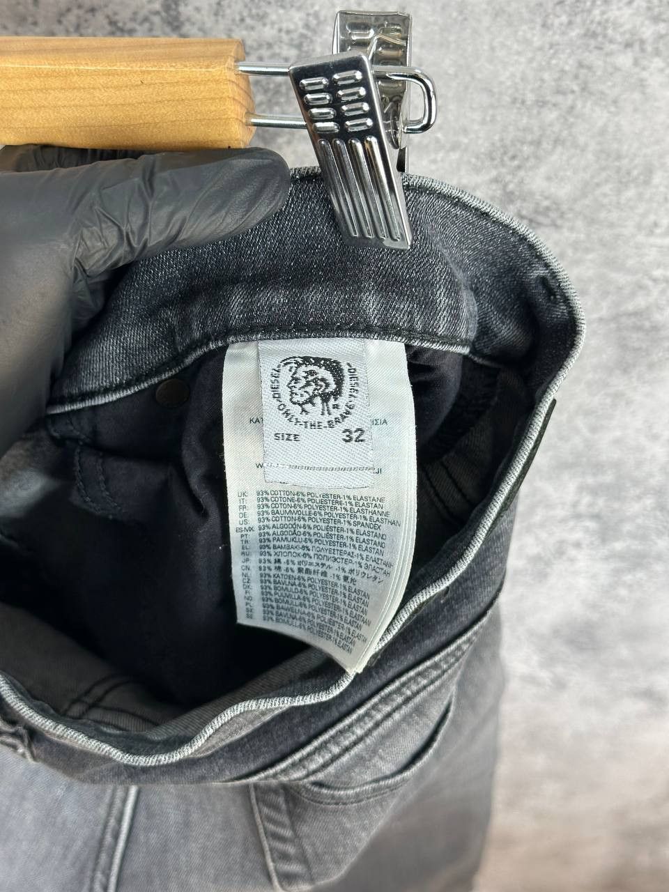 Diesel Diesel Industry D-Yennox Tapered Jeans Charcoal Gray Pants Size US 32 / EU 48 - 17 Thumbnail