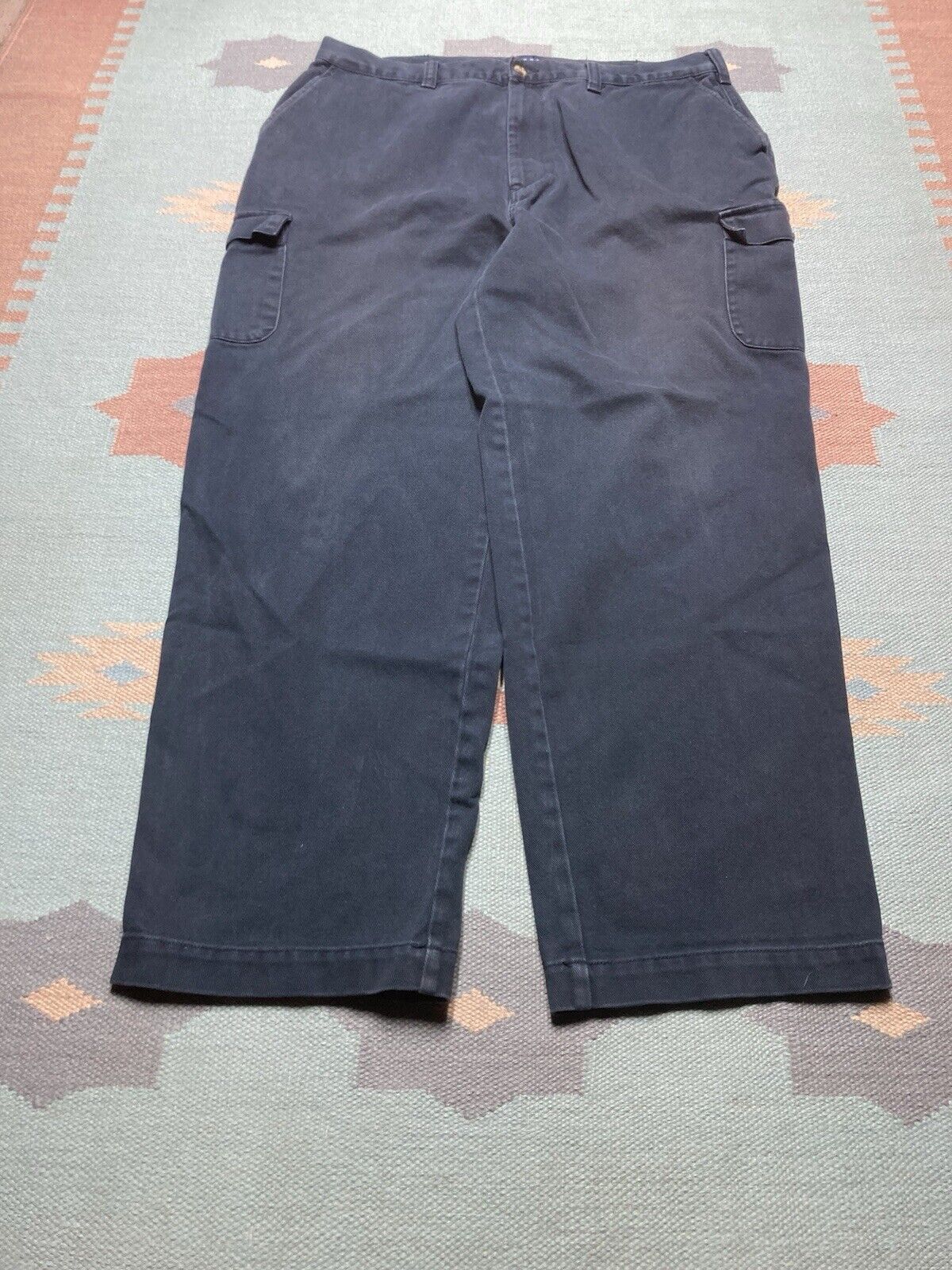 Tommy Hilfiger × Vintage VTG y2k baggy jeans cargo pants Tommy Hilfiger skater 38x31 Size US 38 / EU 54 - 5 Thumbnail