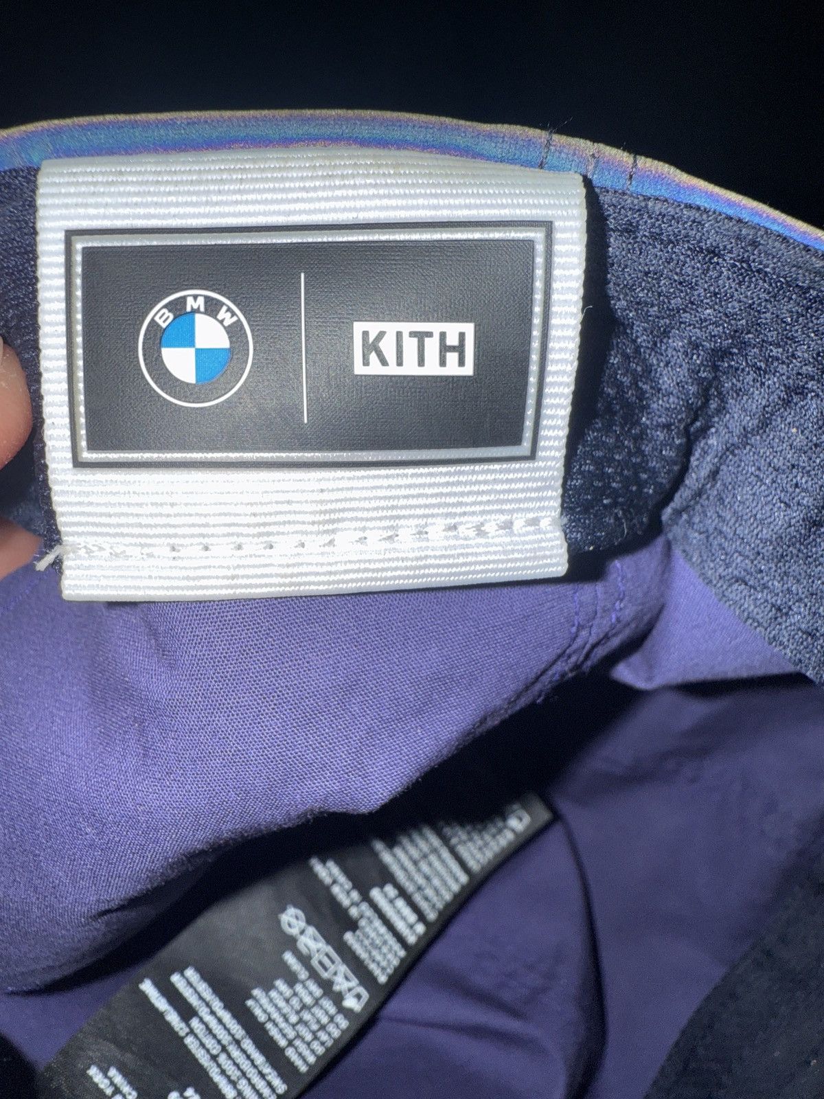 BMW × Kith Kith BMW Iridescent Leggero Cap Techno Violet Size ONE SIZE - 5 Thumbnail