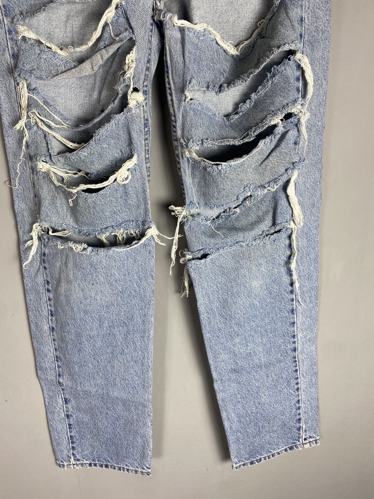 Levi's × Levi's Vintage Clothing × Vintage Vintage 90s Levi’s 505 jeans denim orange tab Size US 33 - 3 Thumbnail