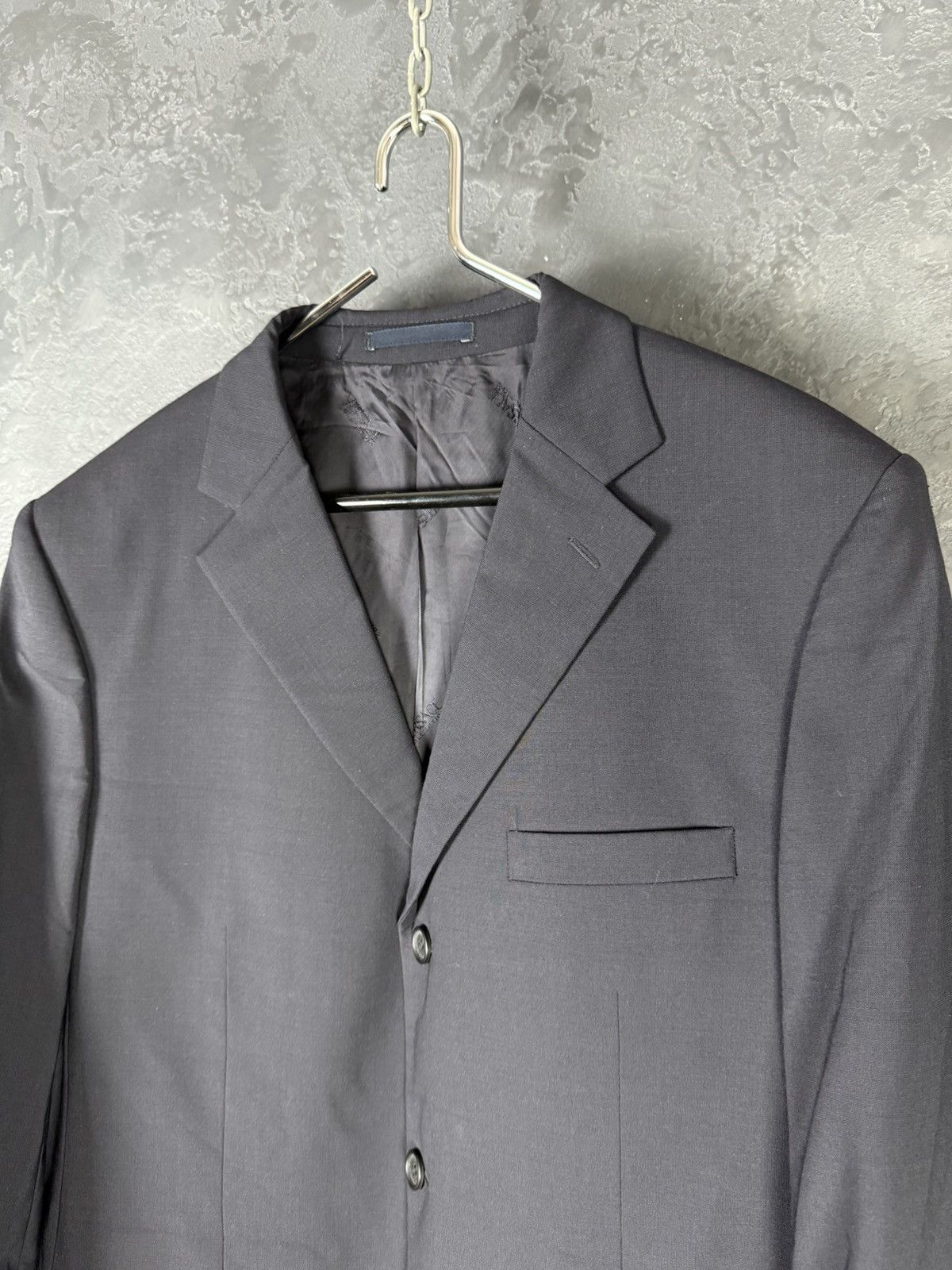 Versace Versace Collection Men's Wool Stretch Three Button Suit 52 Size 52R - 5 Thumbnail