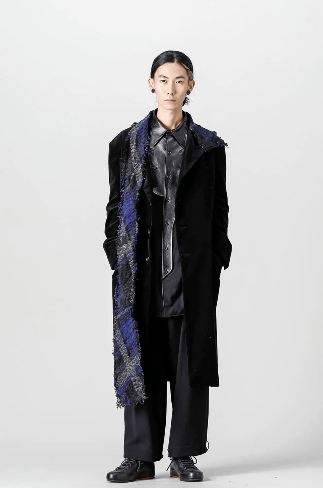 Yohji Yamamoto Yohji Yamamoto Homme - 22AW Stole Docking Corduroy Jacket Size US M / EU 48-50 / 2 - 5 Thumbnail