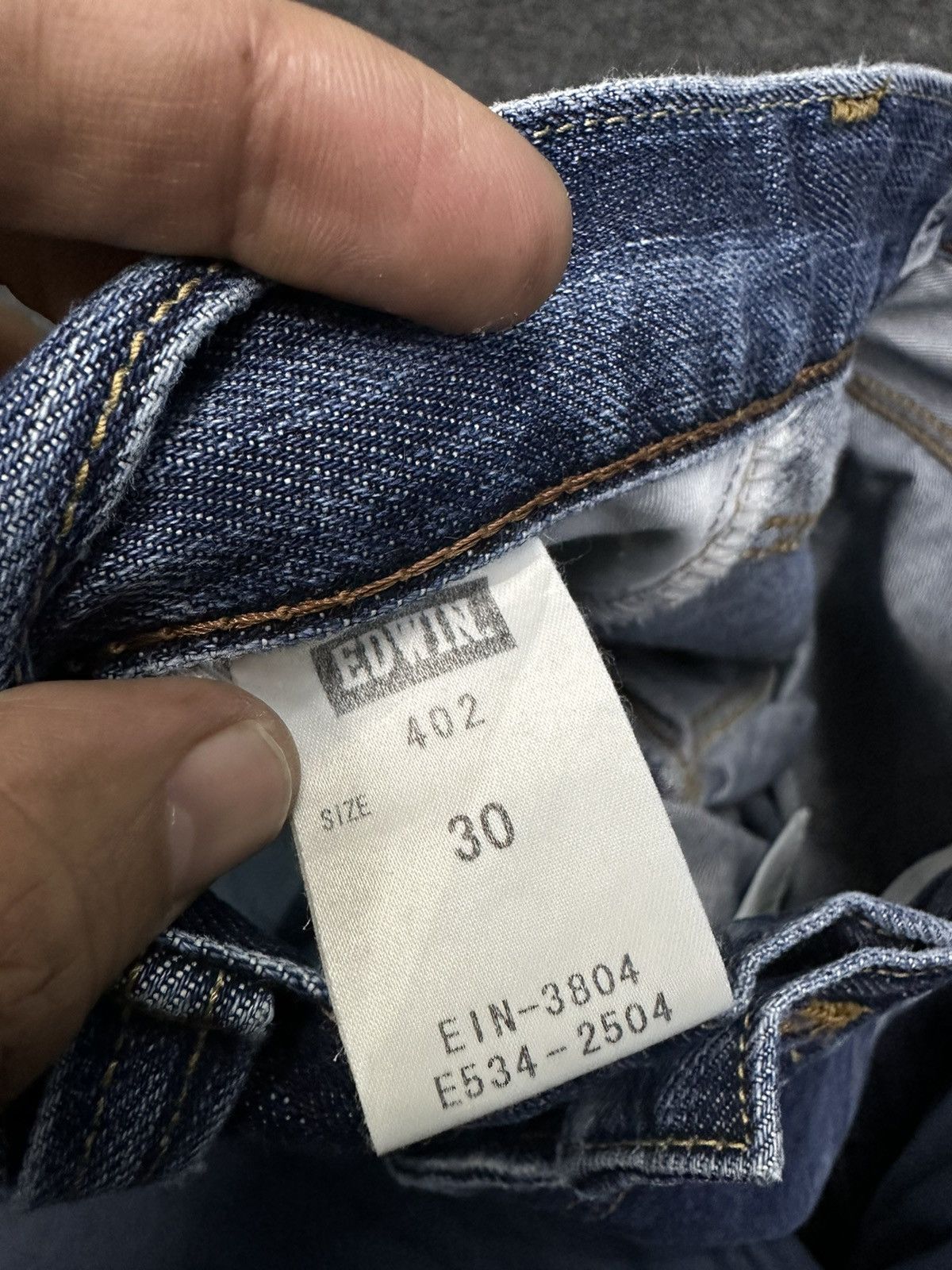 Edwin × If Six Was Nine × Vintage Vintage Edwin 402 Japan Washed Distressed Size 30 F25 Size US 30 / EU 46 - 11 Thumbnail