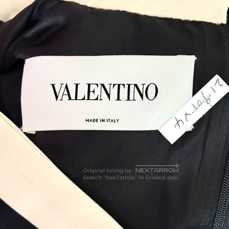 Valentino Valentino Black mulberry silk wool dress Size M / US 6-8 / IT 42-44 - 6 Thumbnail