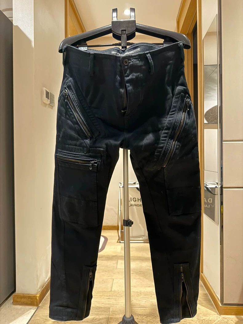 Julius Julius size:3 Multi-zip black jeans 2502-Nextarrow Size US 31 - 1 Thumbnail