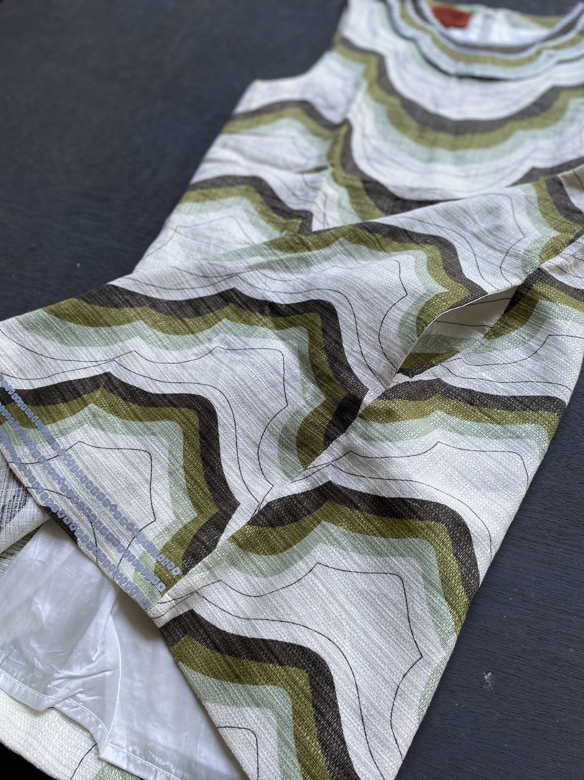 Missoni MISSONI Vintage Linen Dress Size XS / US 0-2 / IT 36-38 - 3 Thumbnail