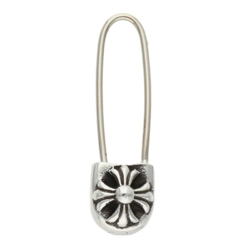 Chrome Hearts CHROME HEARTS SAFETY PIN CROSS SILVER Size ONE SIZE - 1 Thumbnail