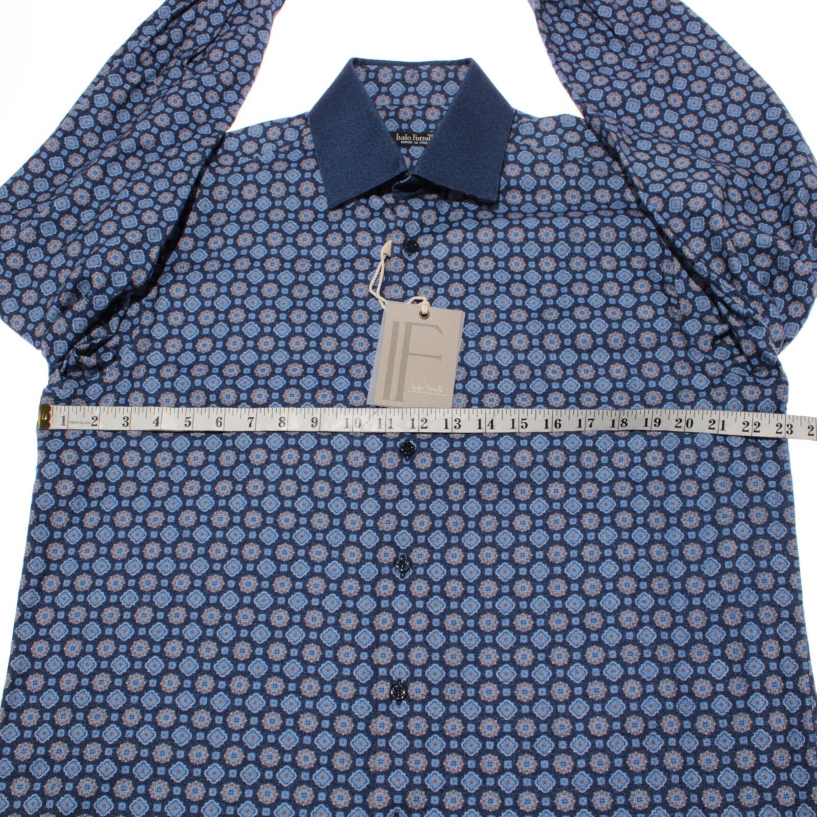 Other Italo Ferretti New with tags Shirt Size L US In Blue Size US L / EU 52-54 / 3 - 8 Thumbnail