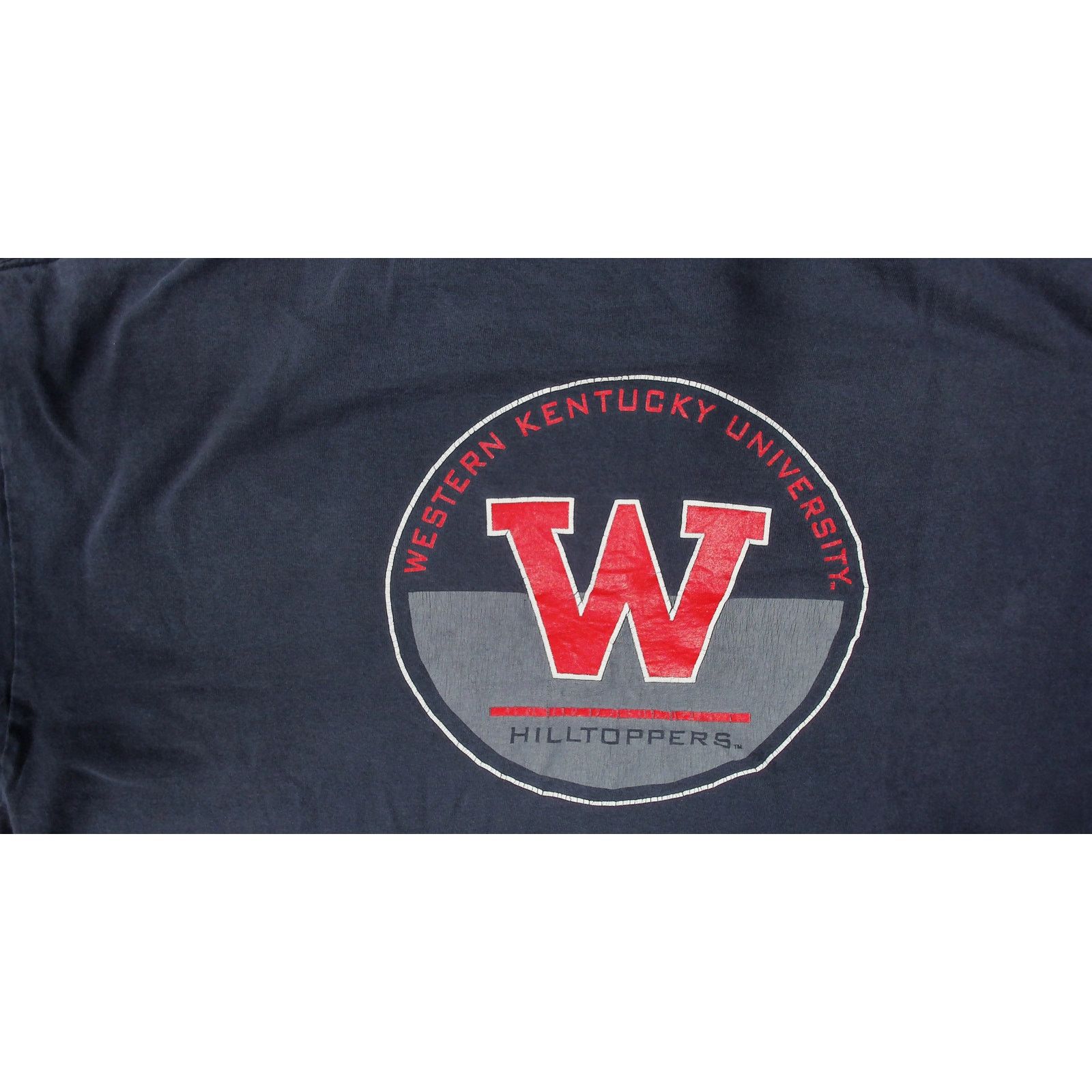 Jansport JanSport 1999 Thrashed Faded Western Kentucky Boxy Tee Size US XL / EU 56 / 4 - 9 Thumbnail