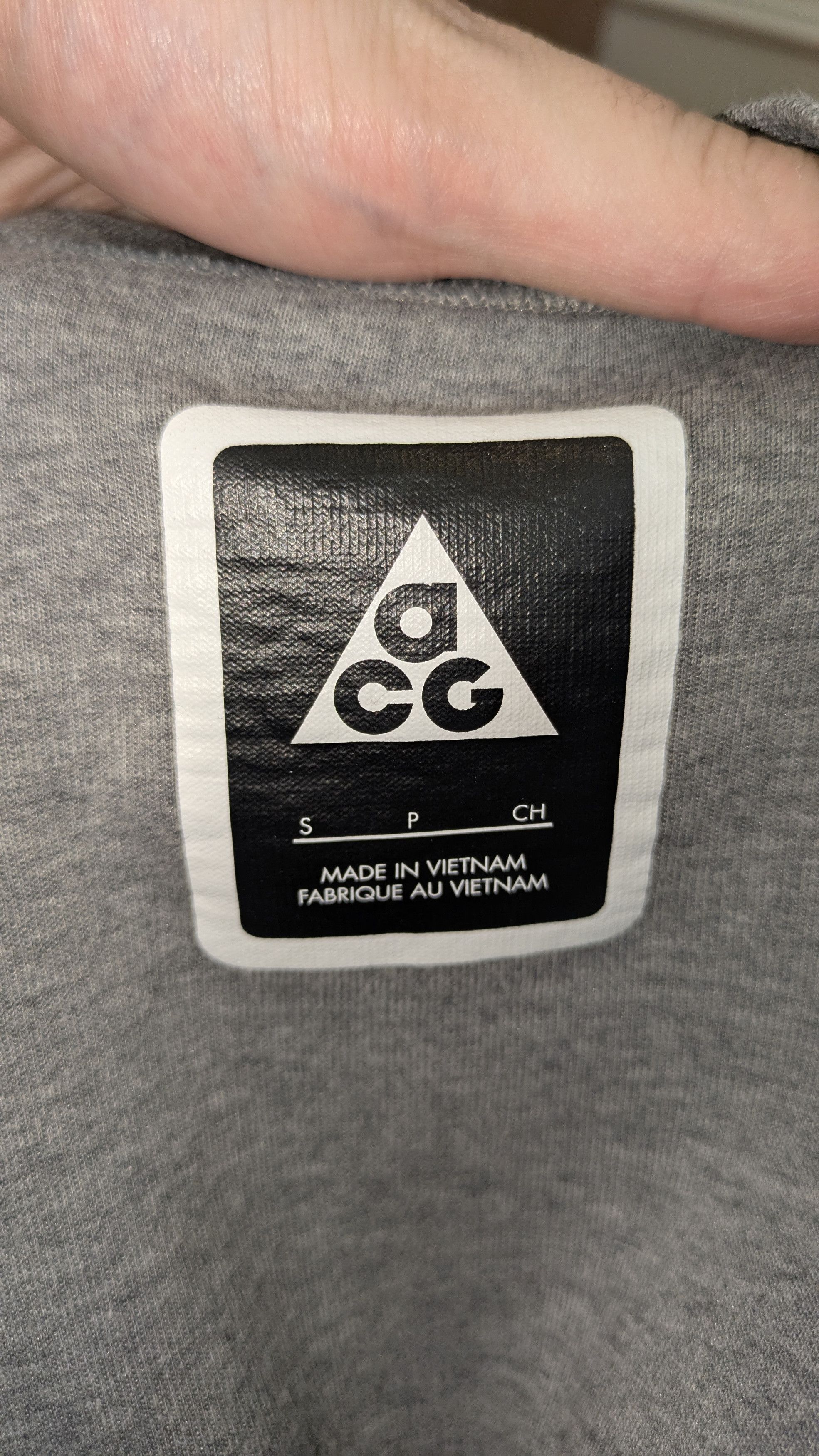 Errolson Hugh NikeLab ACG Crewneck Tech Fleece 829582-091 Size US S / EU 44-46 / 1 - 7 Thumbnail