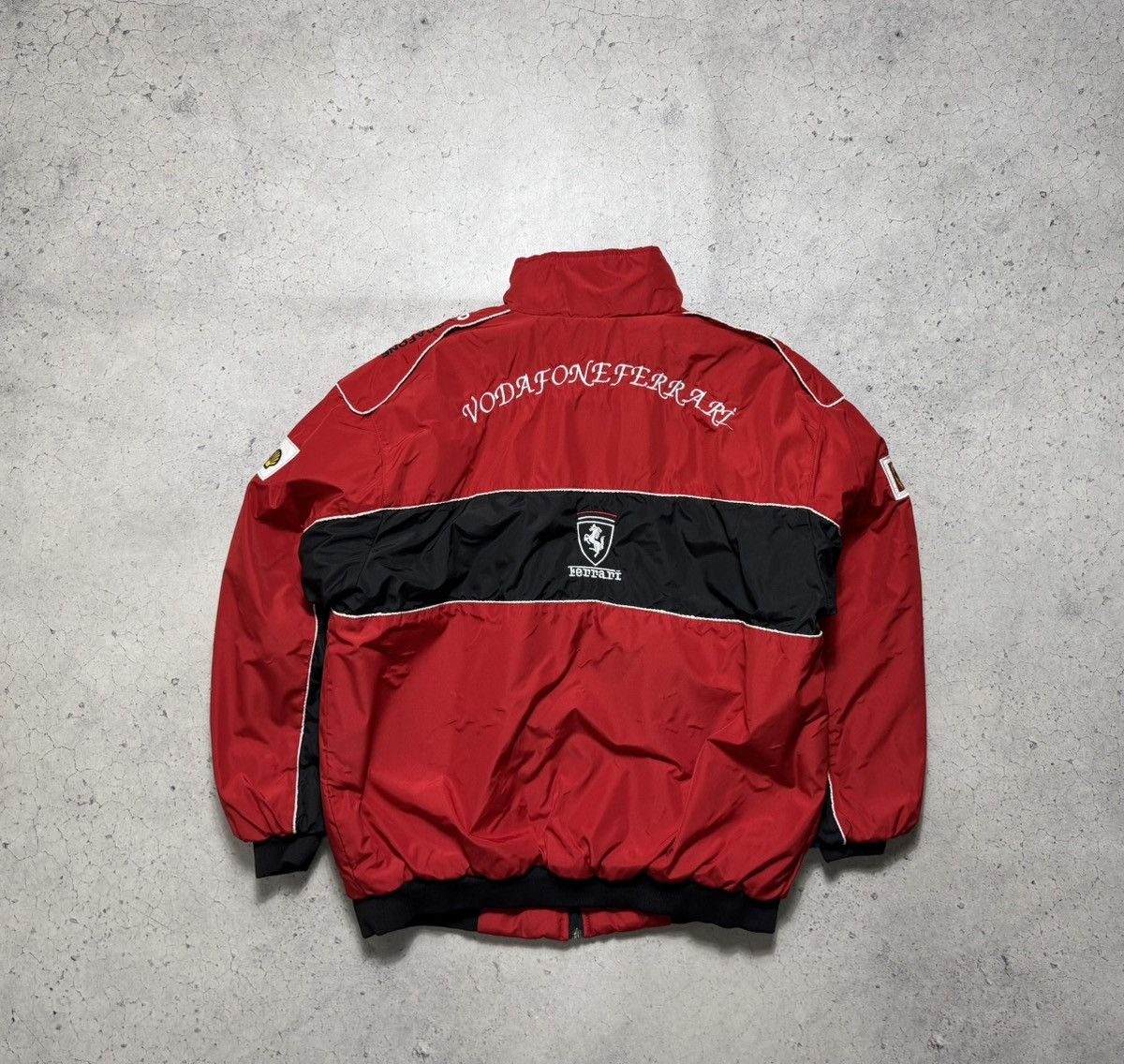 Ferrari Ferrari Vintage Racing Bomber Jacket Red Size US XL / EU 56 / 4 - 7 Thumbnail