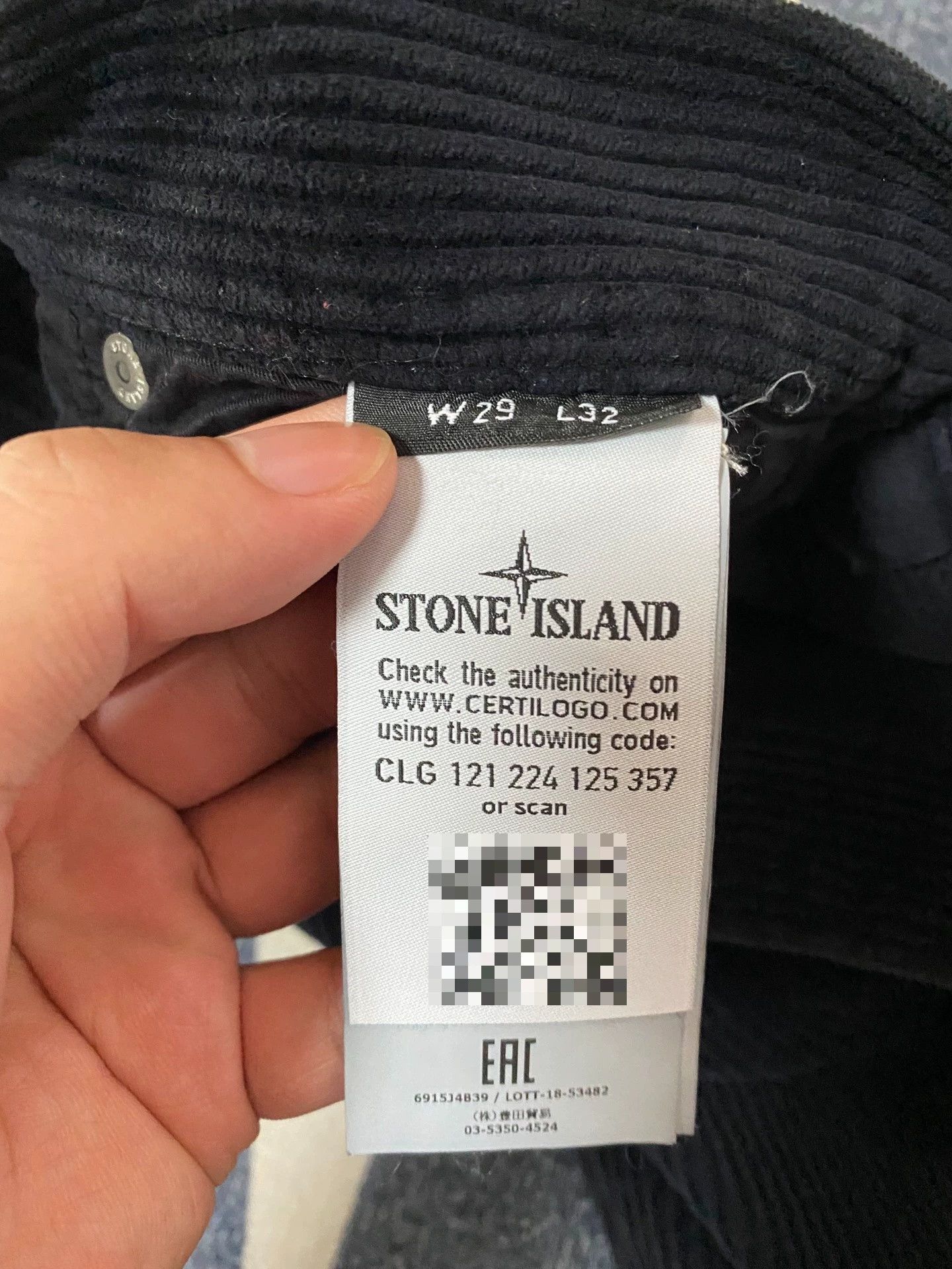 Stone Island Stone Island Vertical Stripe Casual Pants Size US 29 - 3 Thumbnail