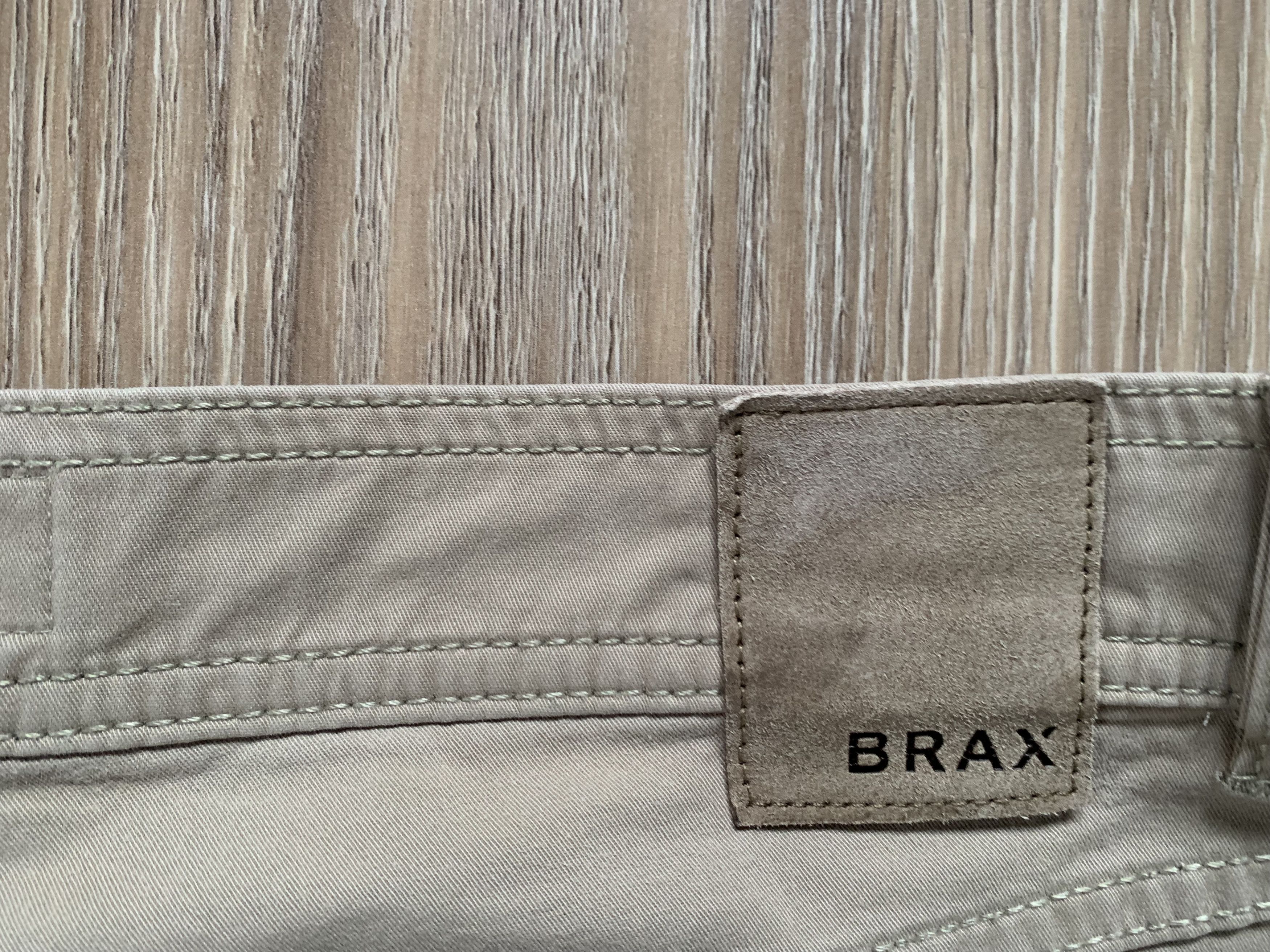 BRAX Brax Carlos Men's Beige Stretch Pants Trousers Size US 36 / EU 52 - 6 Thumbnail