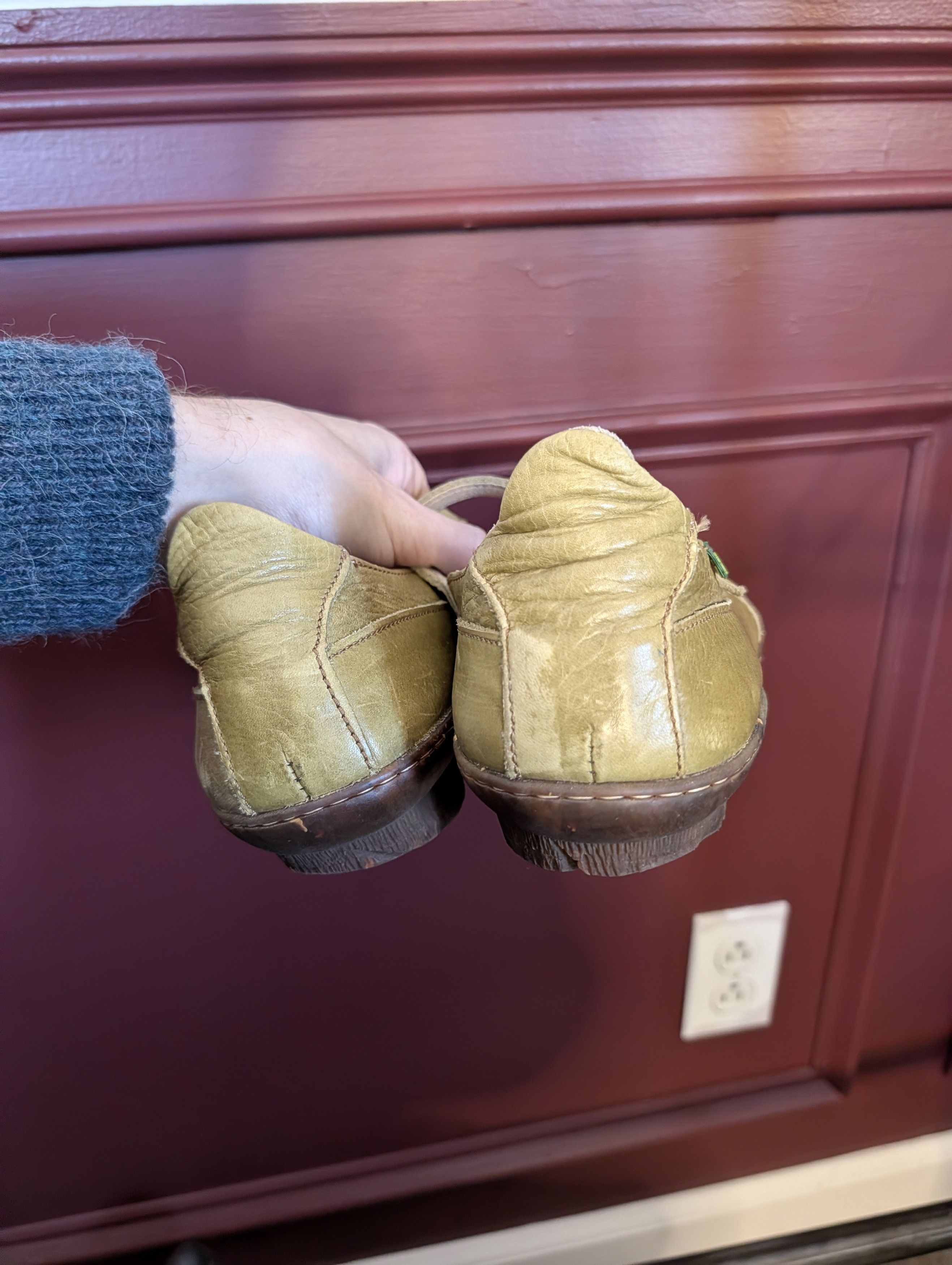 Other EL NATURALISTA Green leather frog Mary Janes 42 Size US 11.5 / IT 41.5 - 9 Thumbnail