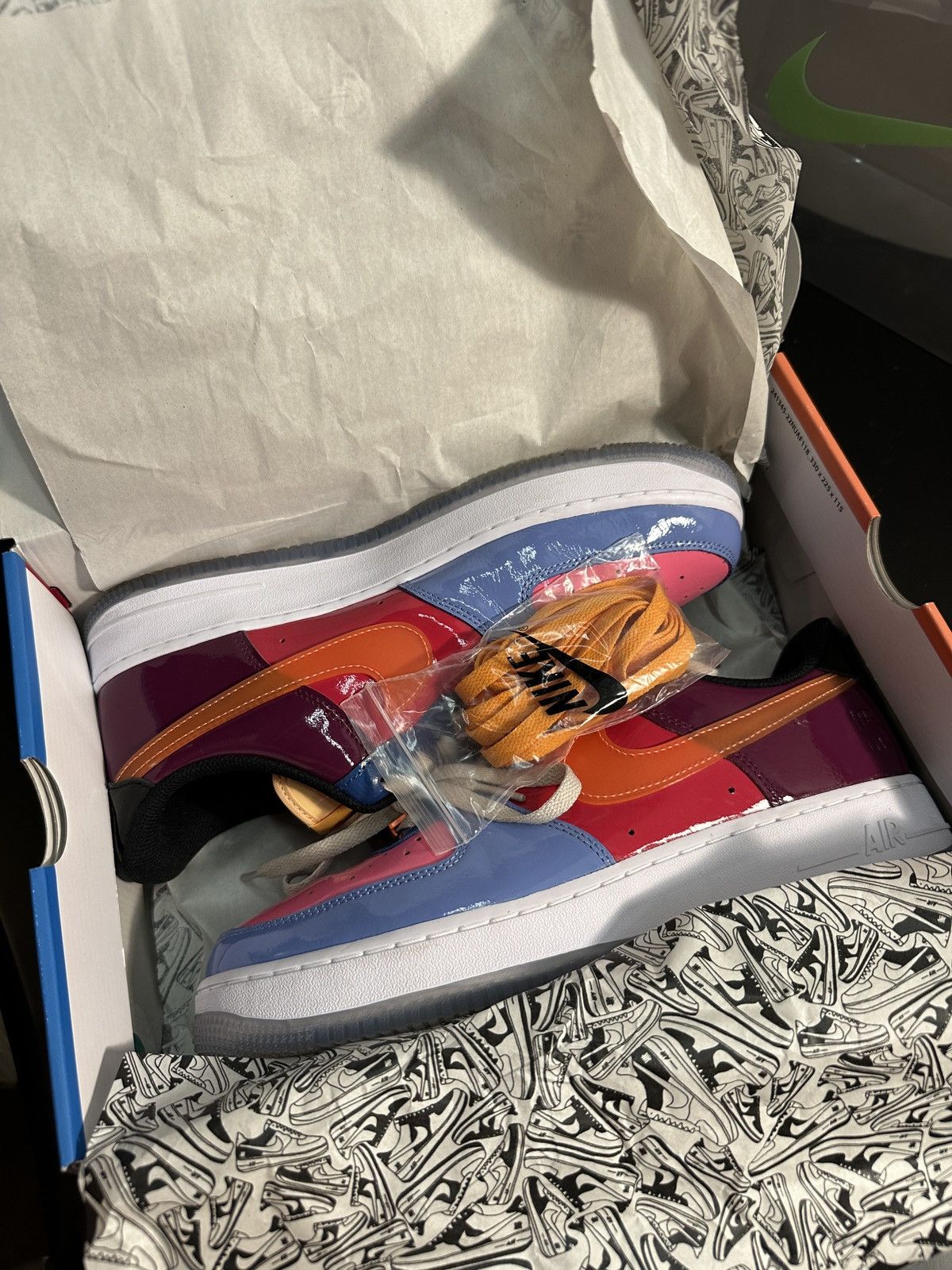 Nike × Underated Nike Air Force 1 Low SP x Undefeated Size US 10.5 / EU 43-44 - 13 Thumbnail
