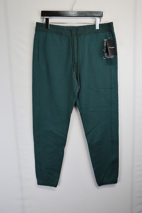 Saint Laurent Paris o1rshd1 Jogging Pants in Green Size US 36 / EU 52 - 1 Thumbnail