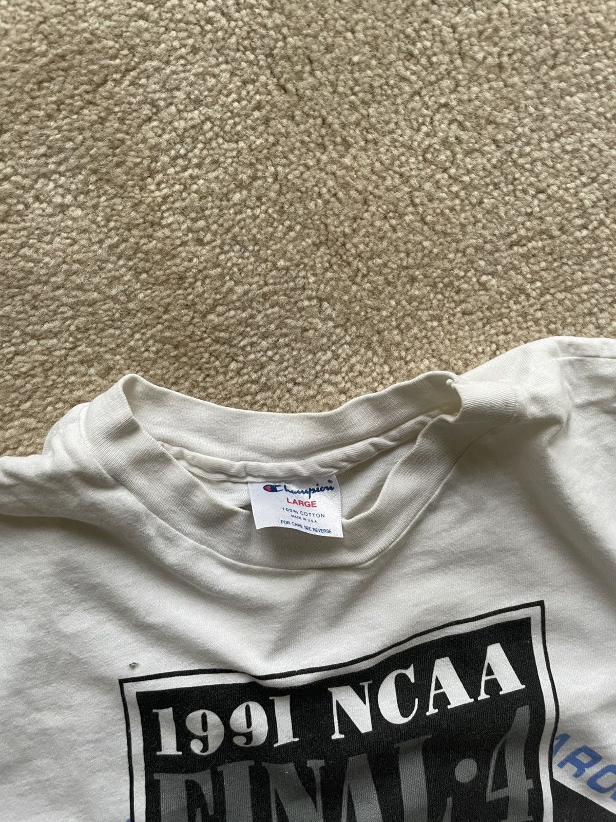 Vintage UNC 91 Tee Size US M / EU 48-50 / 2 - 3 Thumbnail