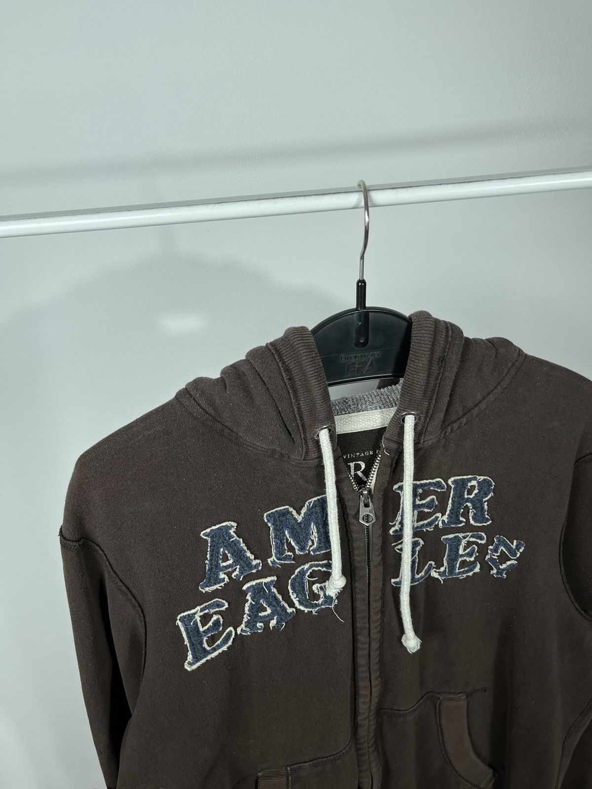 Other Vintage American Eagle Hoodie Zip Up Distressed M Faded Men Size US M / EU 48-50 / 2 - 5 Thumbnail