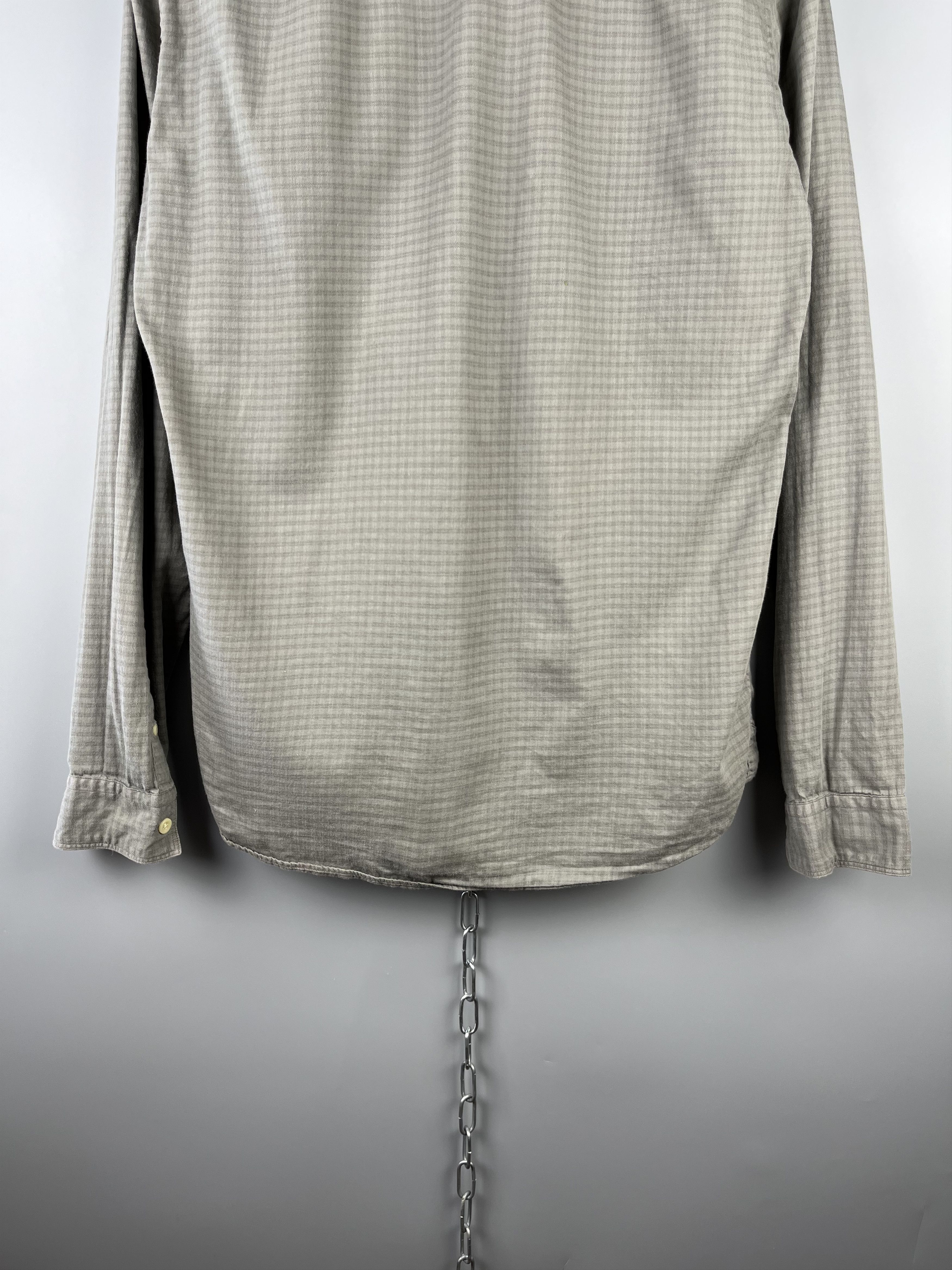 Allsaints Allsaints Cotton Button Up Long Sleeve LS Shirt Size US M / EU 48-50 / 2 - 11 Thumbnail