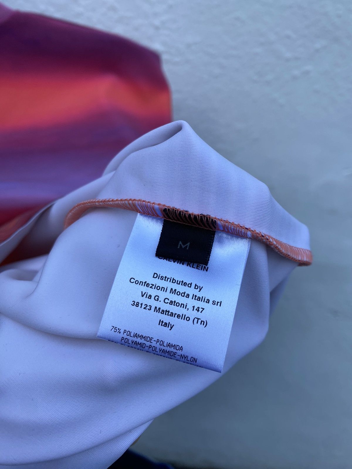 Calvin Klein Organs/Pink Sky Print Tshirt Size US M / EU 48-50 / 2 - 5 Thumbnail