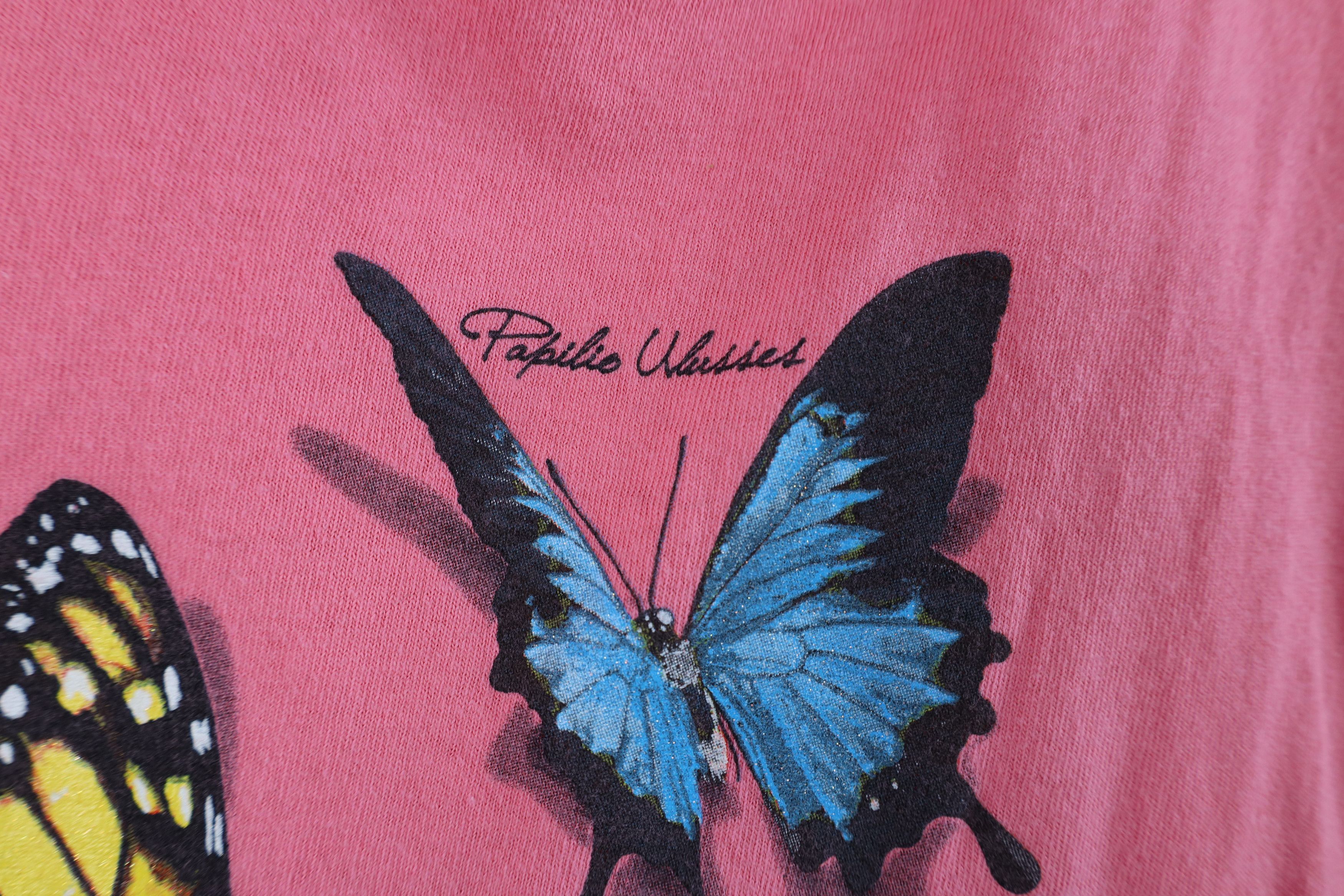 Vintage Vintage Y2K Streetwear Nature Butterfly Short Sleeve T-Shirt Size S / US 4 / IT 40 - 5 Thumbnail