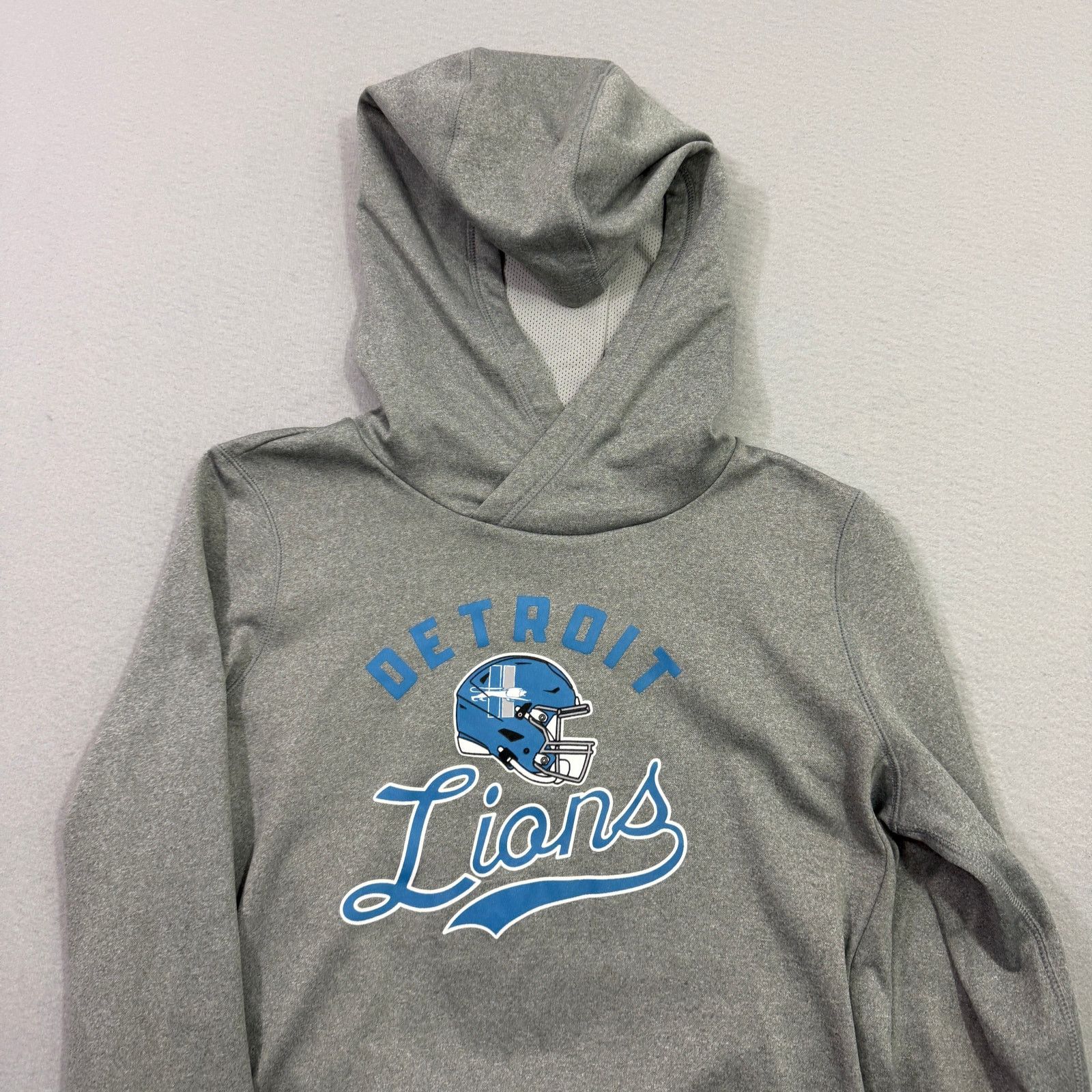 Nike Nike Detroit Lions Stretch Run Fleece Pullover Hoodie Medium Size M / US 6-8 / IT 42-44 - 2 Thumbnail