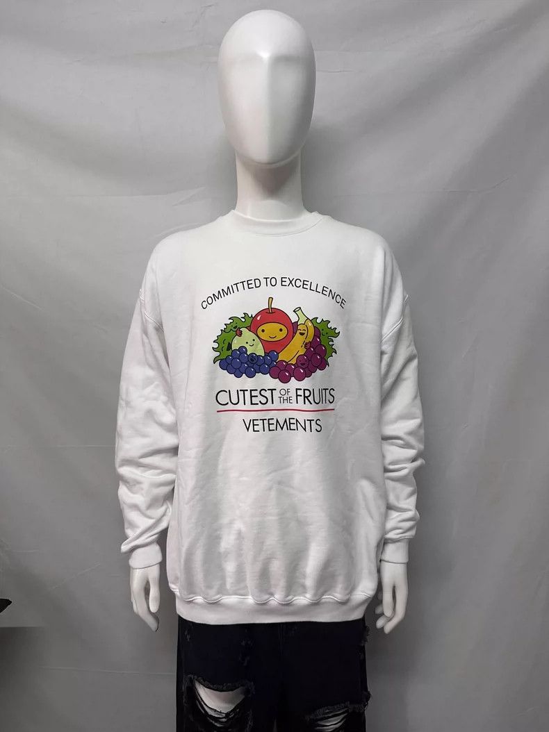 Vetements Vetements Fruit Pullover Hoodie Size US S / EU 44-46 / 1 - 1 Thumbnail