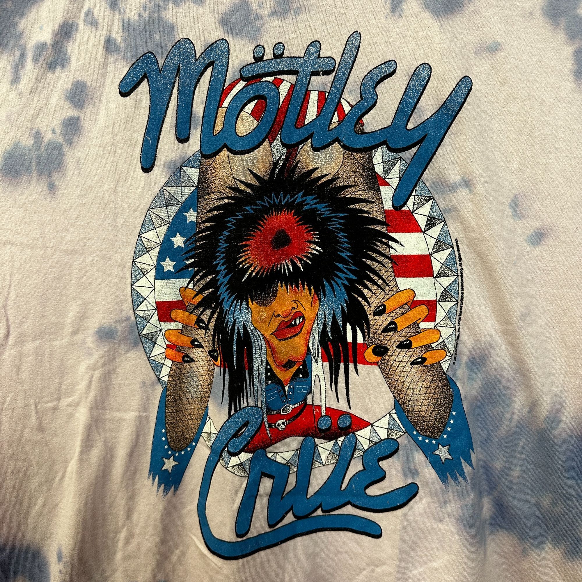 Band Tees Motley Crue Dr Feel Good Tie dye tshirt size 2X Size US XXL / EU 58 / 5 - 2 Thumbnail