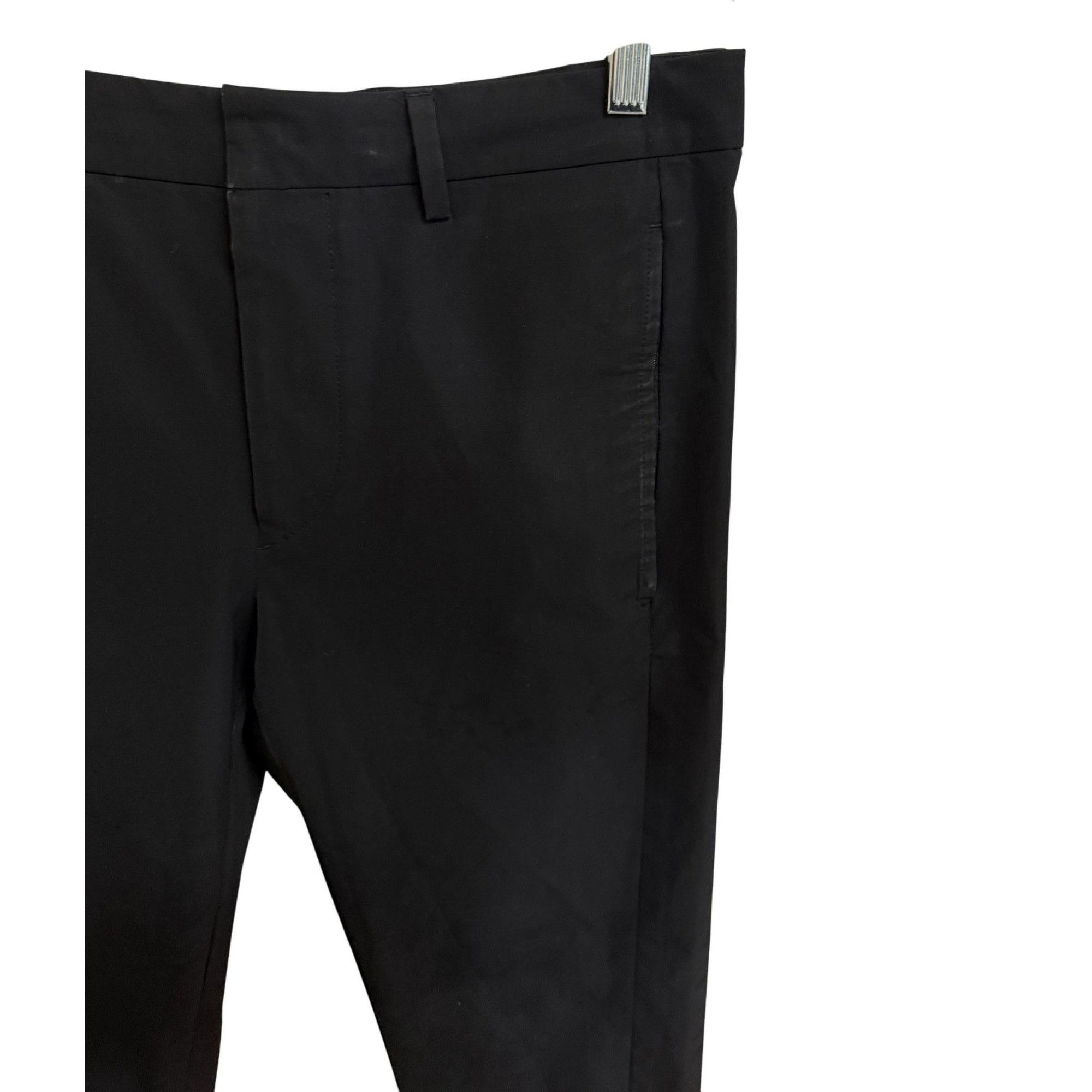 Prada Prada Mens Black Slim Fit Trousers Size 46 Made In Italy Size US 30 / EU 46 - 9 Thumbnail