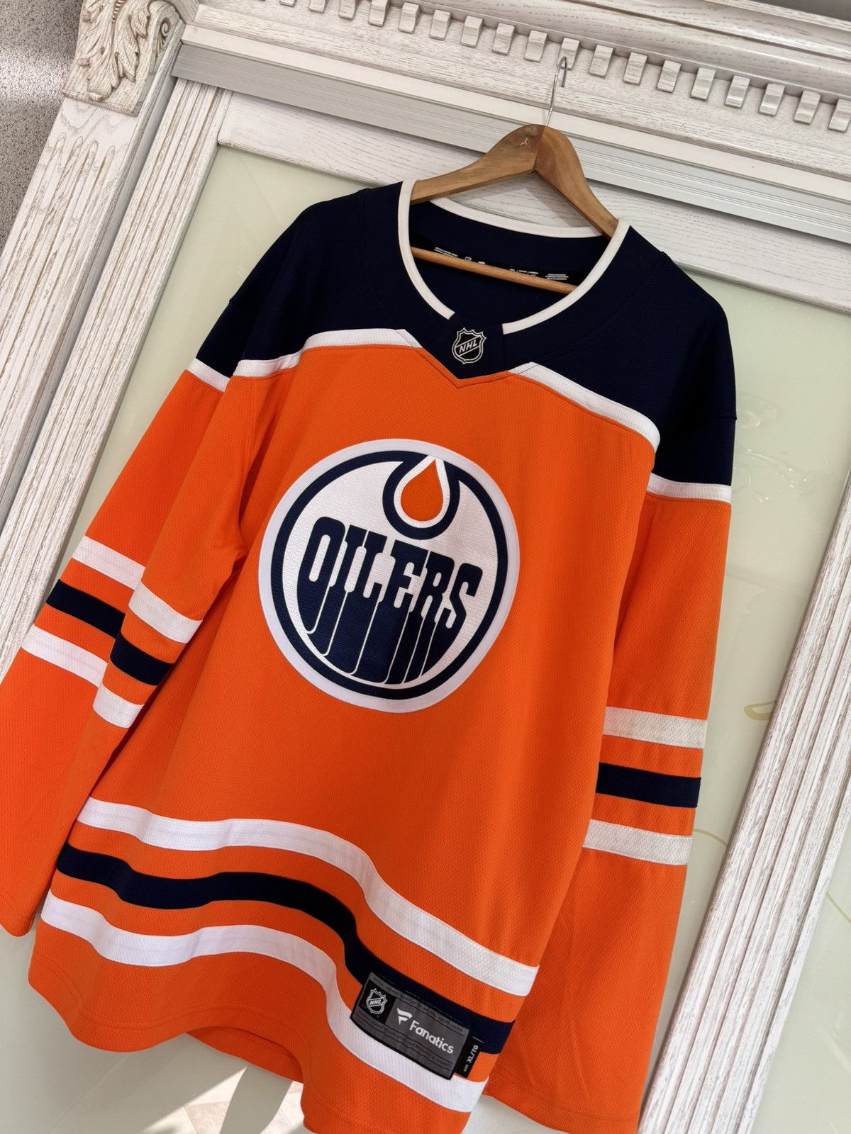 NHL Edmonton Oilers Fanatics 2021 Hockey Jersey NHL Shirt Size US XL / EU 56 / 4 - 3 Thumbnail