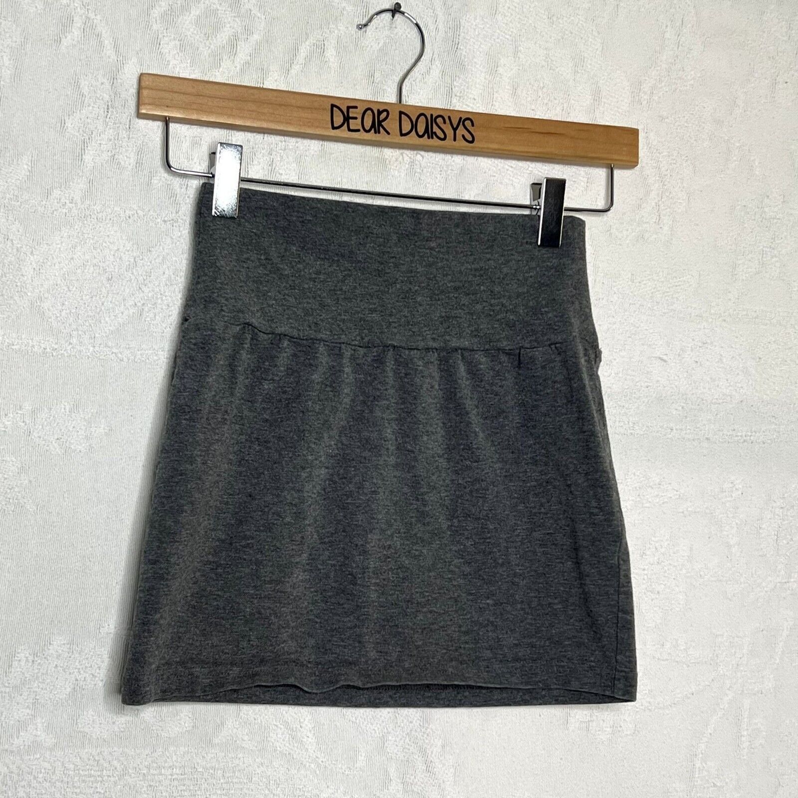 Express Express Gray Mini Pencil Skirt Size 23" - 1 Thumbnail