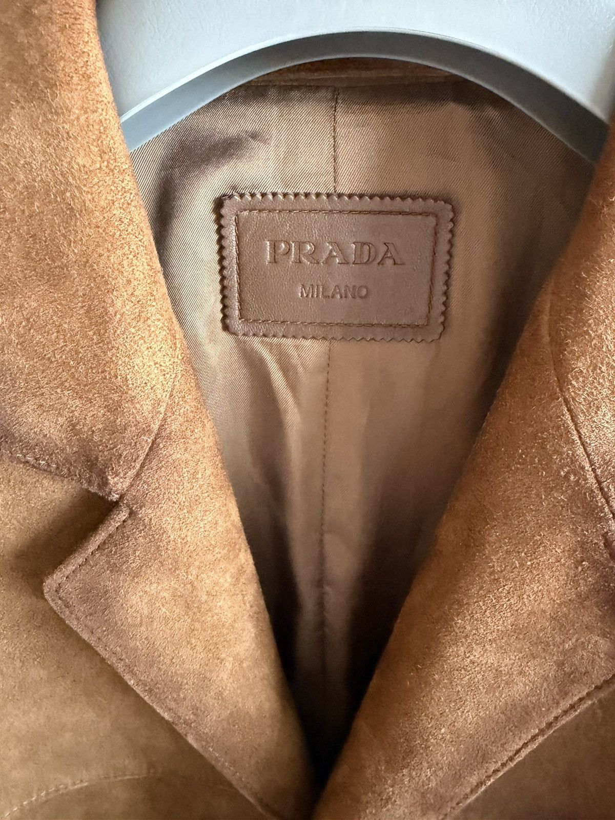 Prada Prada Suede Blazer Size US M / EU 48-50 / 2 - 2 Thumbnail