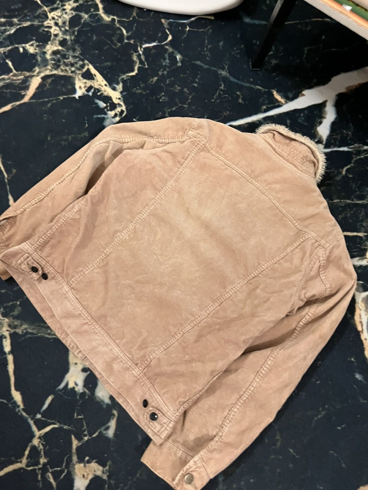 Lee LEE STORM RIDER SHERPA CORDUROY LIGHT BROWN JACKET Size US M / EU 48-50 / 2 - 17 Thumbnail