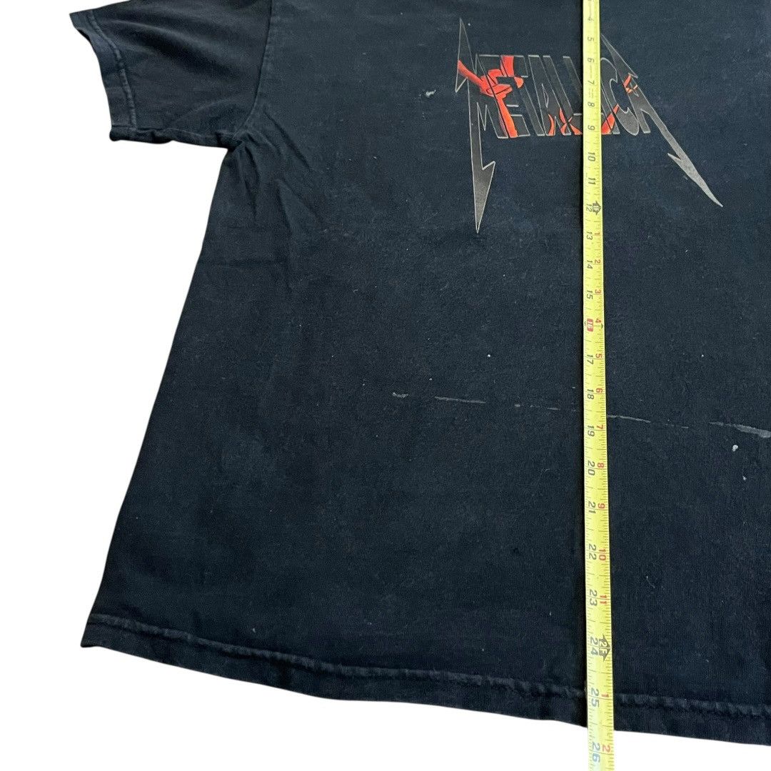 Band Tees × Metallica × Vintage VINTAGE Metallica Band T Shirt y2k Size US M / EU 48-50 / 2 - 5 Thumbnail
