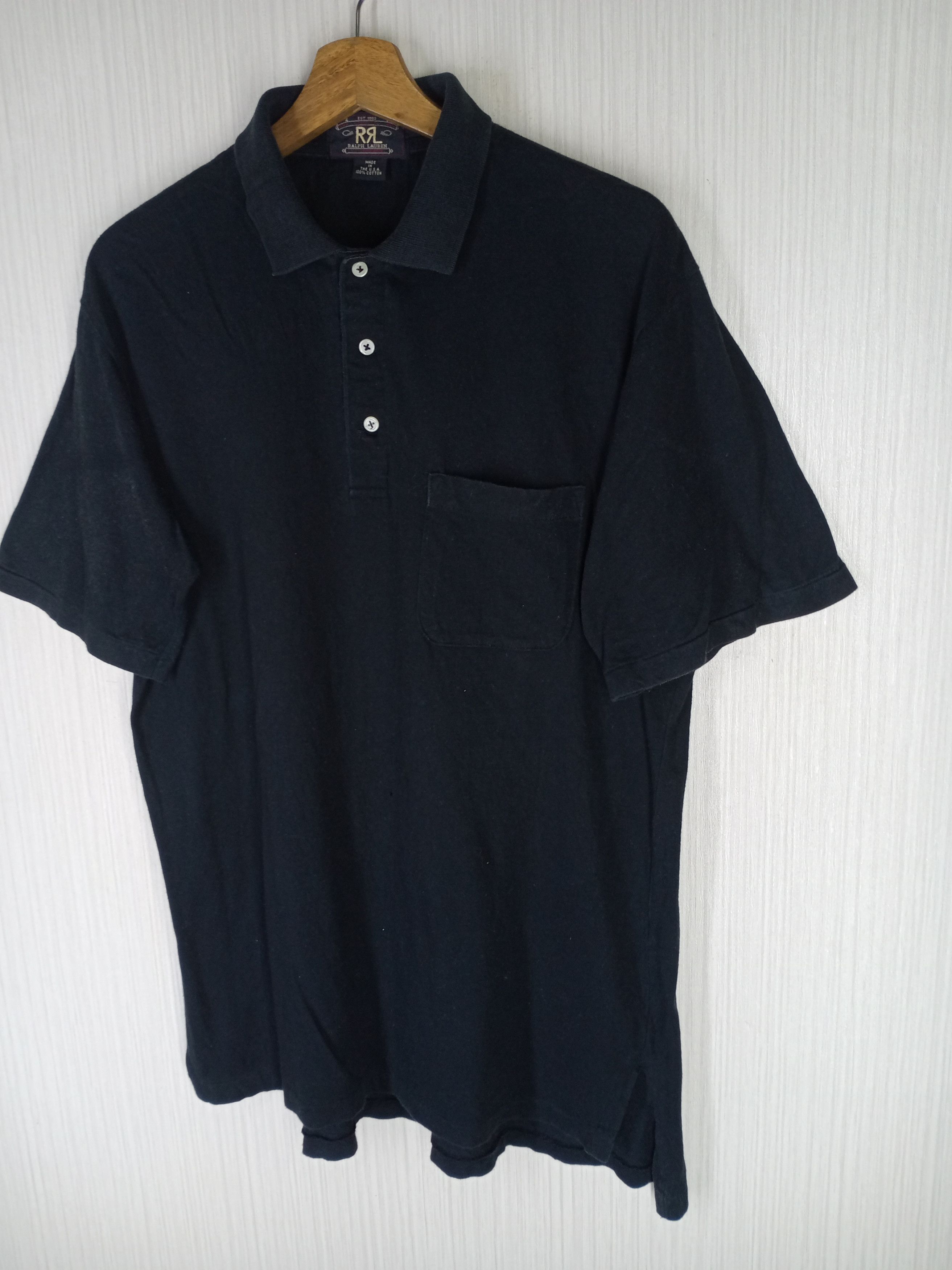 RRL Ralph Lauren Rare Vintage RRL Ralph Lauren Polo Shirt Size US L / EU 52-54 / 3 - 6 Thumbnail