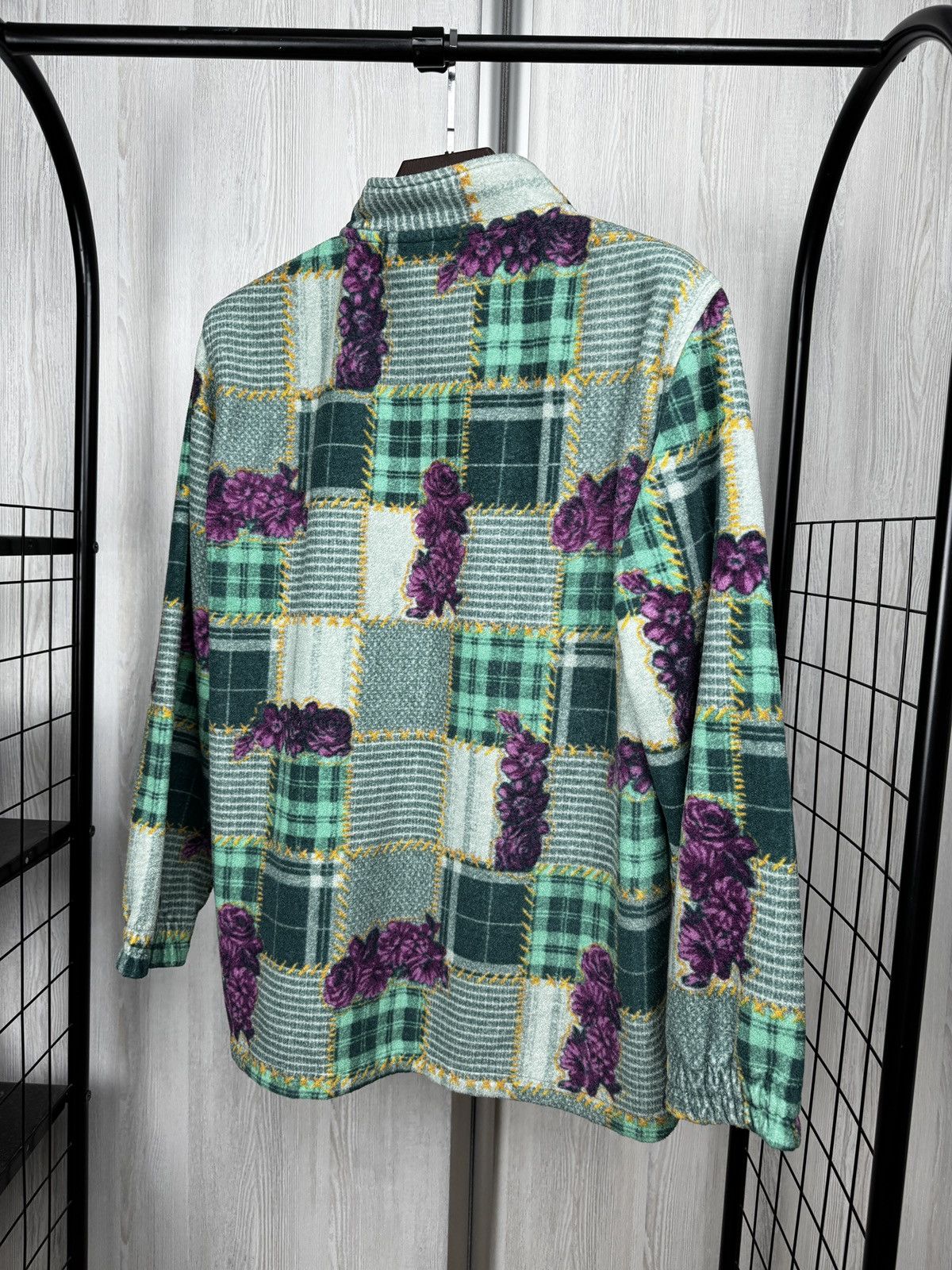 Fila Vintage 90s Fila patchwork logo half-button Snap-T oversized Size XL / US 12-14 / IT 48-50 - 8 Thumbnail