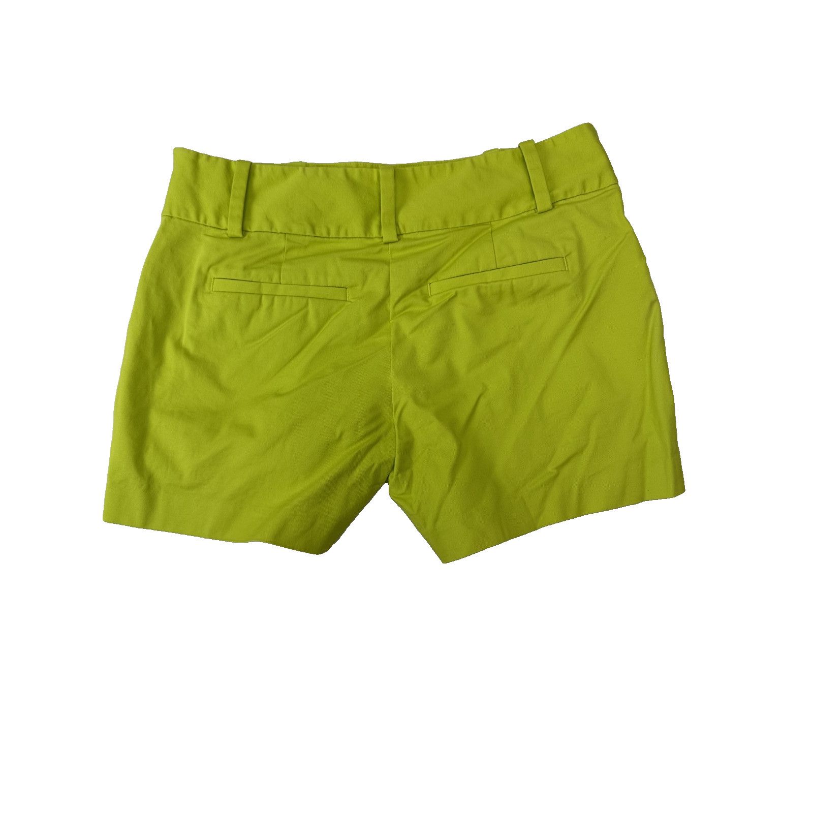 Ann Taylor Twee Ann Taylor City Short Mid Rise Yellow Chino Preppy 2 Size 26" / US 2 / IT 38 - 2 Thumbnail