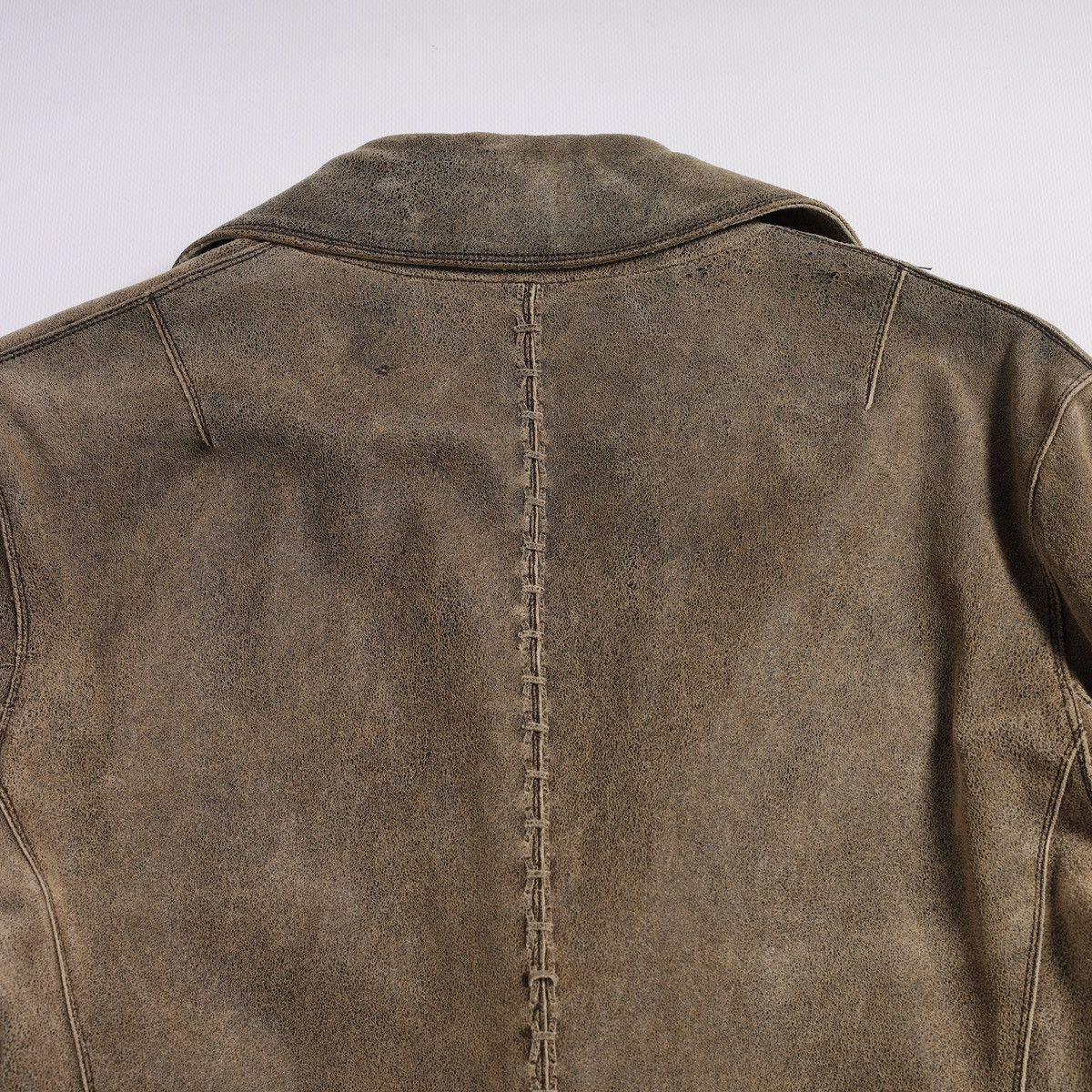 Other Rindi Leather Western Jacket Blazer Italy Fade Size M / US 6-8 / IT 42-44 - 11 Thumbnail