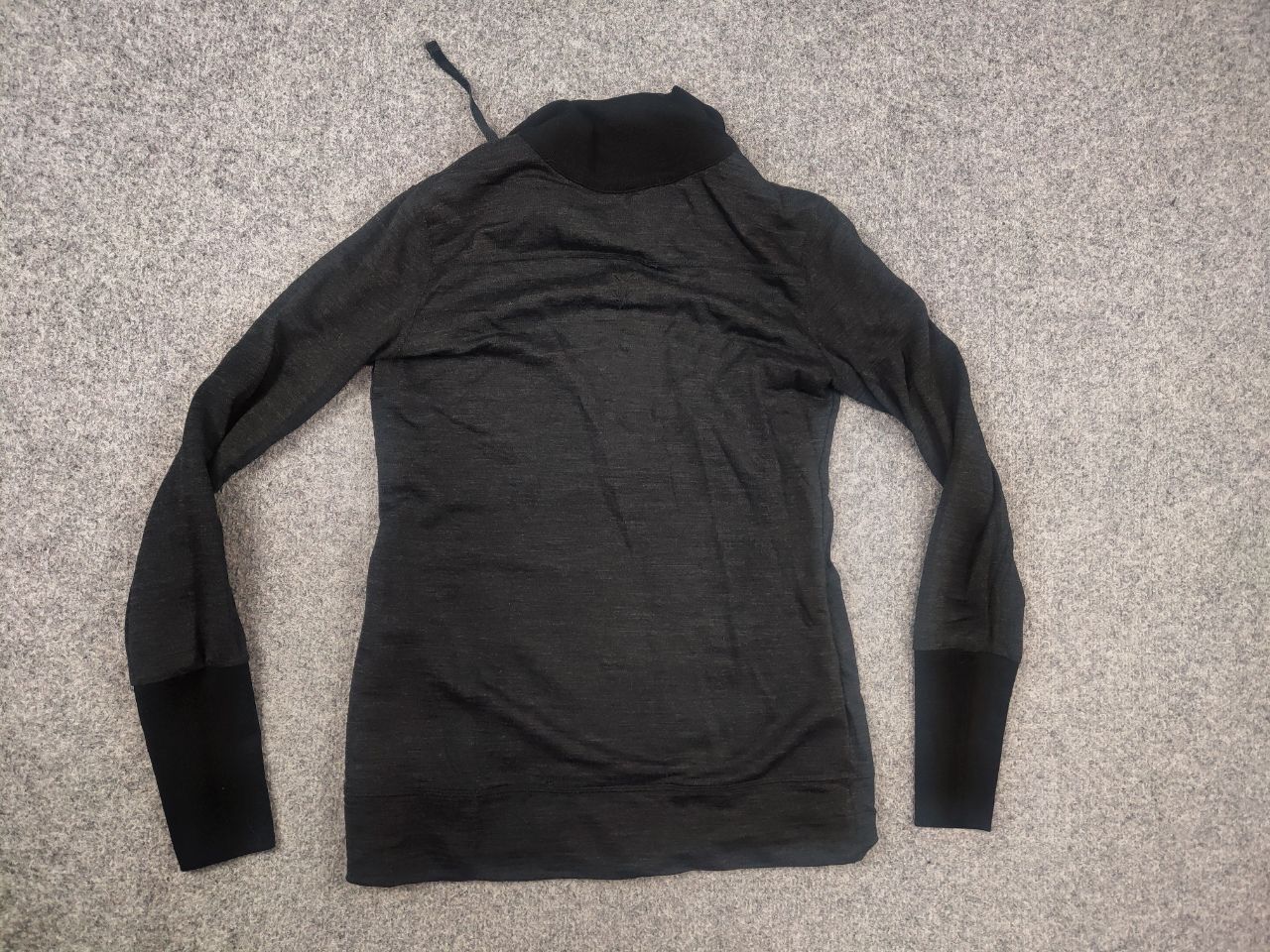 Ibex Ibex Merino wool thermal Pullover Jacket Full Zip Black USA Size S / US 4 / IT 40 - 9 Thumbnail