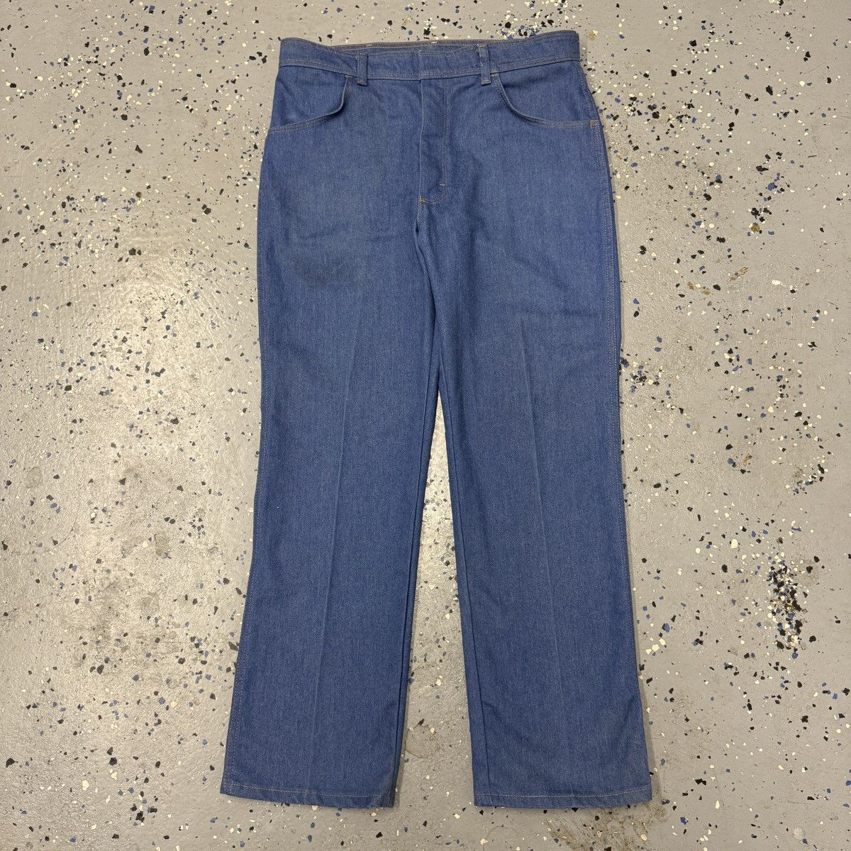 Vintage Vintage 90s Wrangler Regular Fit Denim Jeans Western Cowboy Size US 34 / EU 50 - 2 Thumbnail