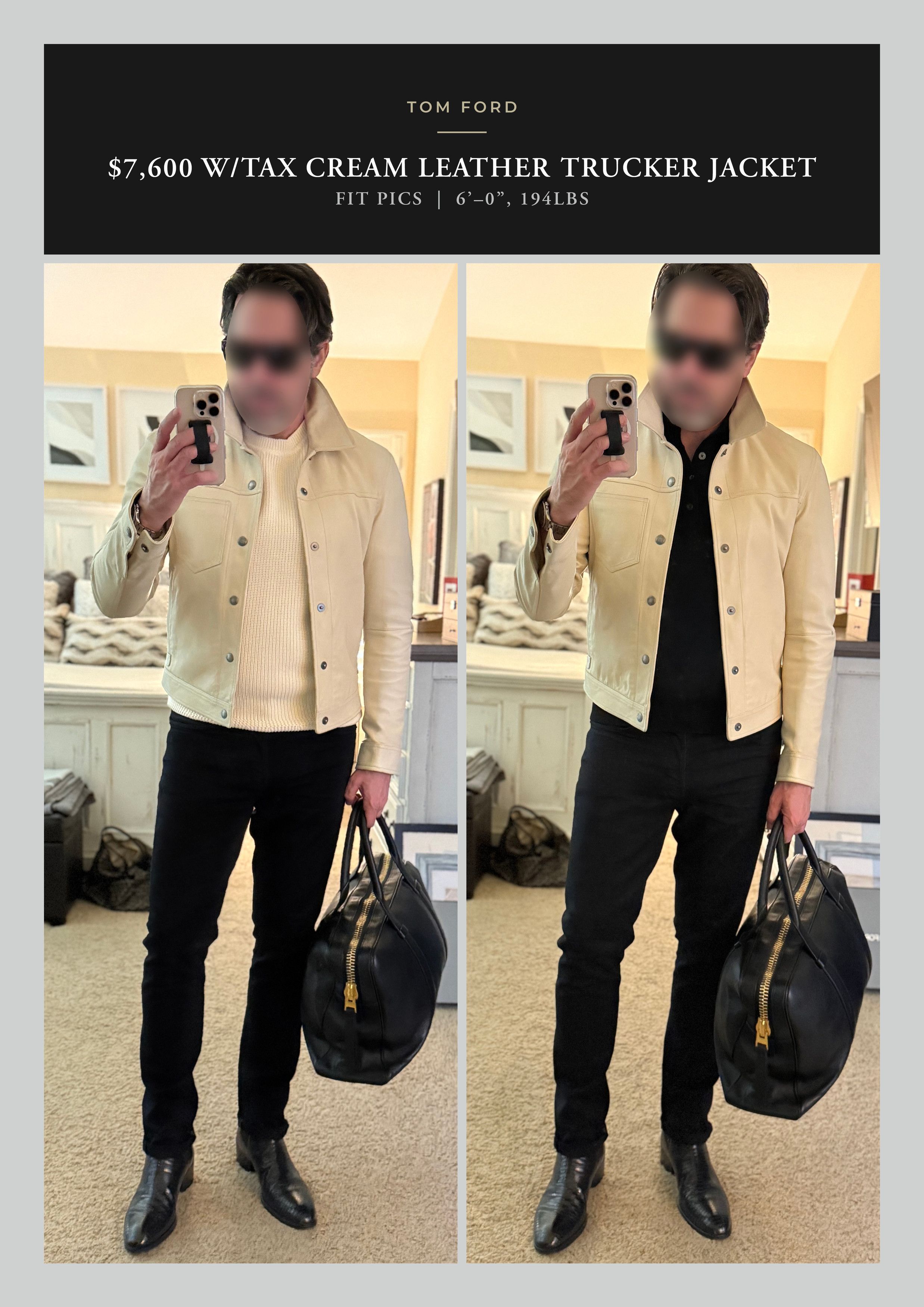 Tom Ford This Is the One, Actual Runway Piece! Ultra Rare $7,600 Size US M / EU 48-50 / 2 - 16 Thumbnail